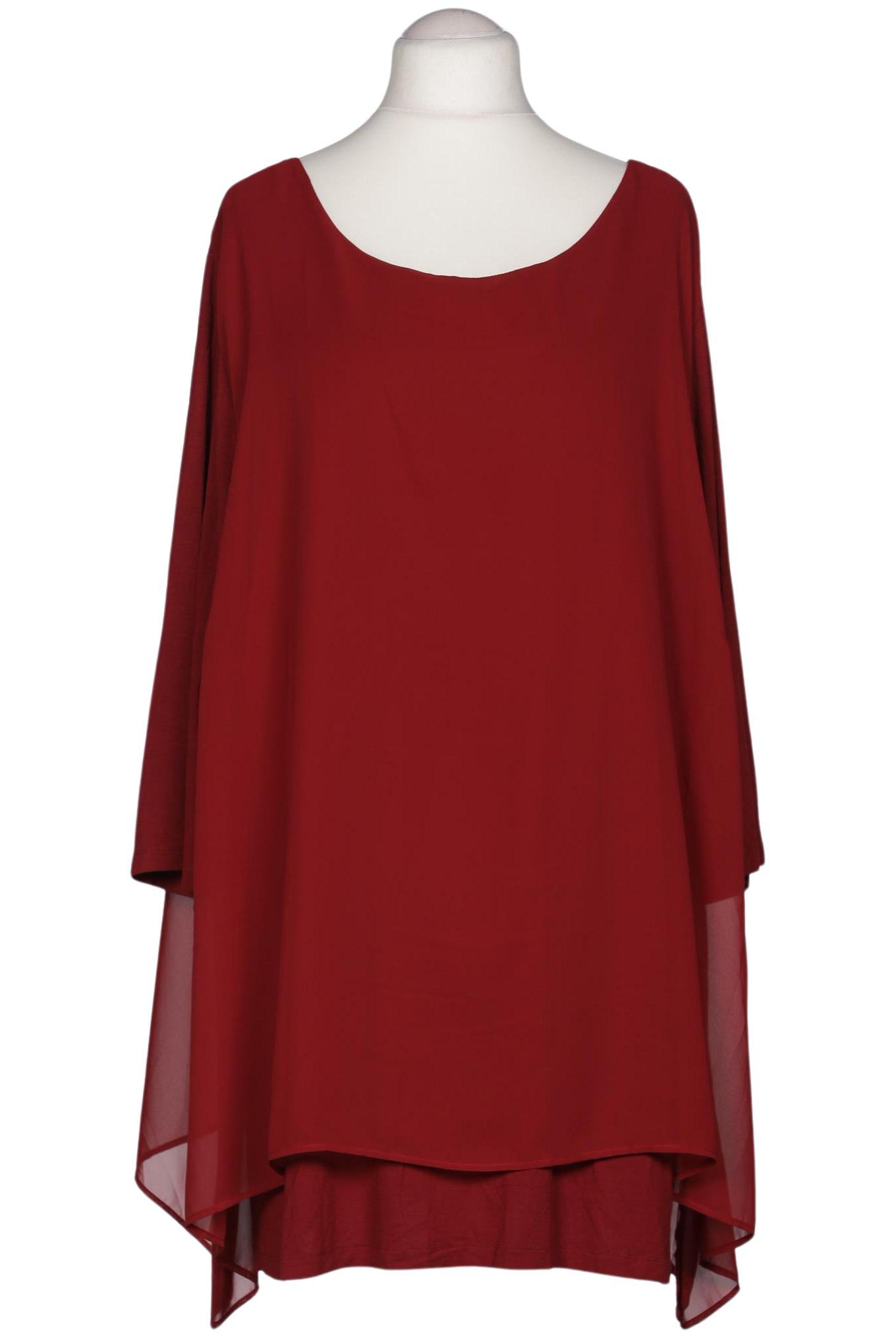 

sheego Damen Bluse, rot, Gr. 56