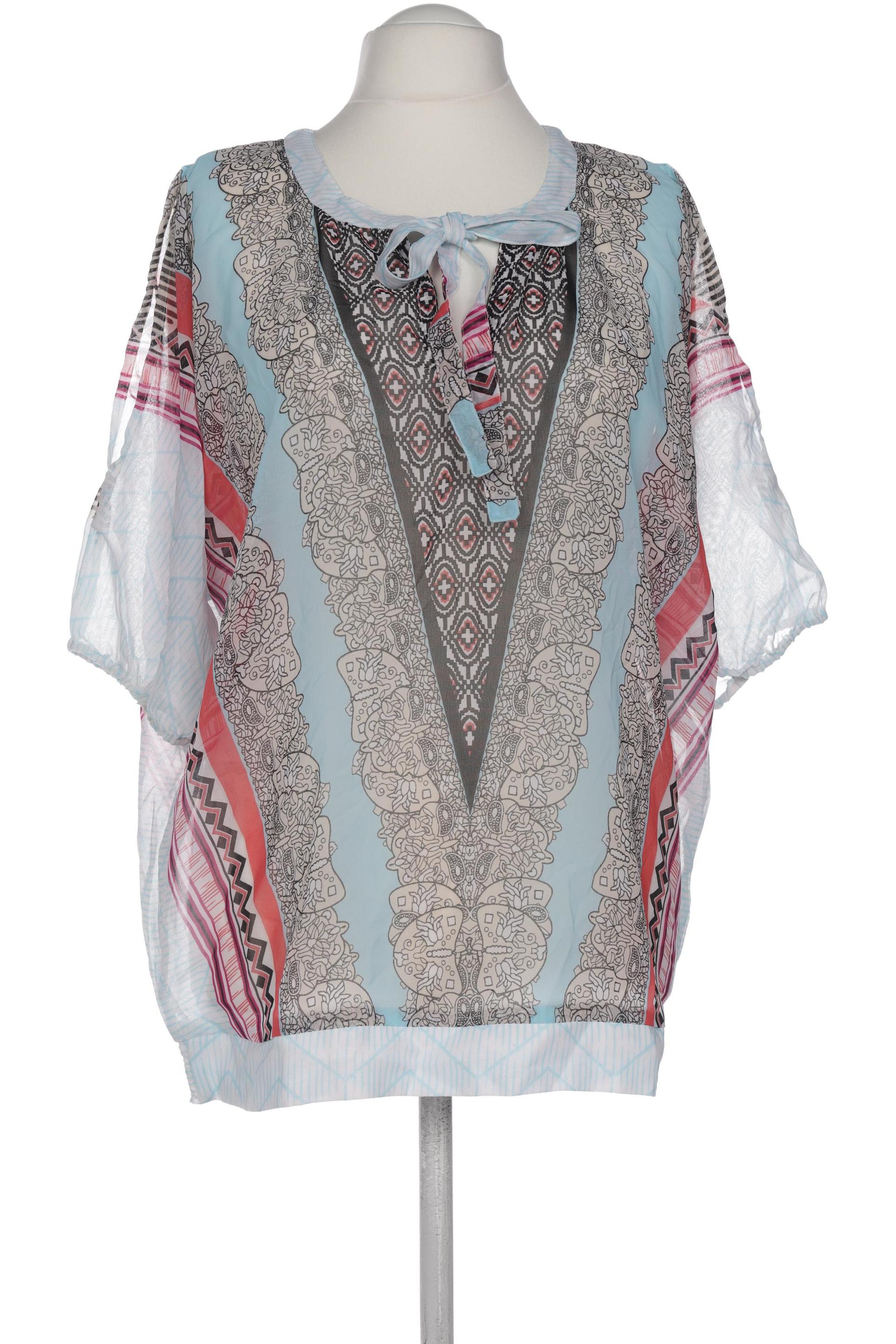 

sheego Damen Bluse, mehrfarbig, Gr. 56