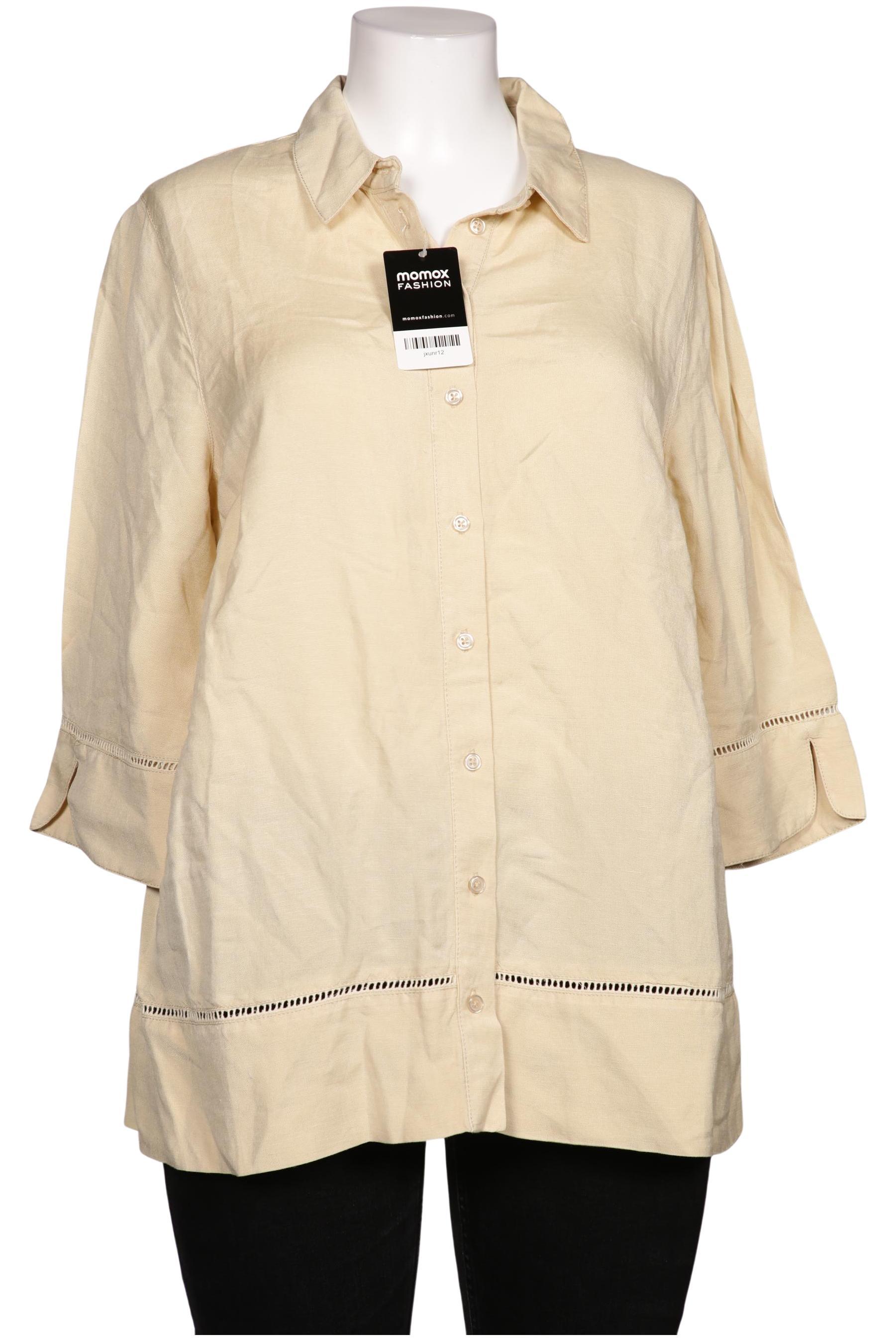 

sheego Damen Bluse, beige, Gr. 42
