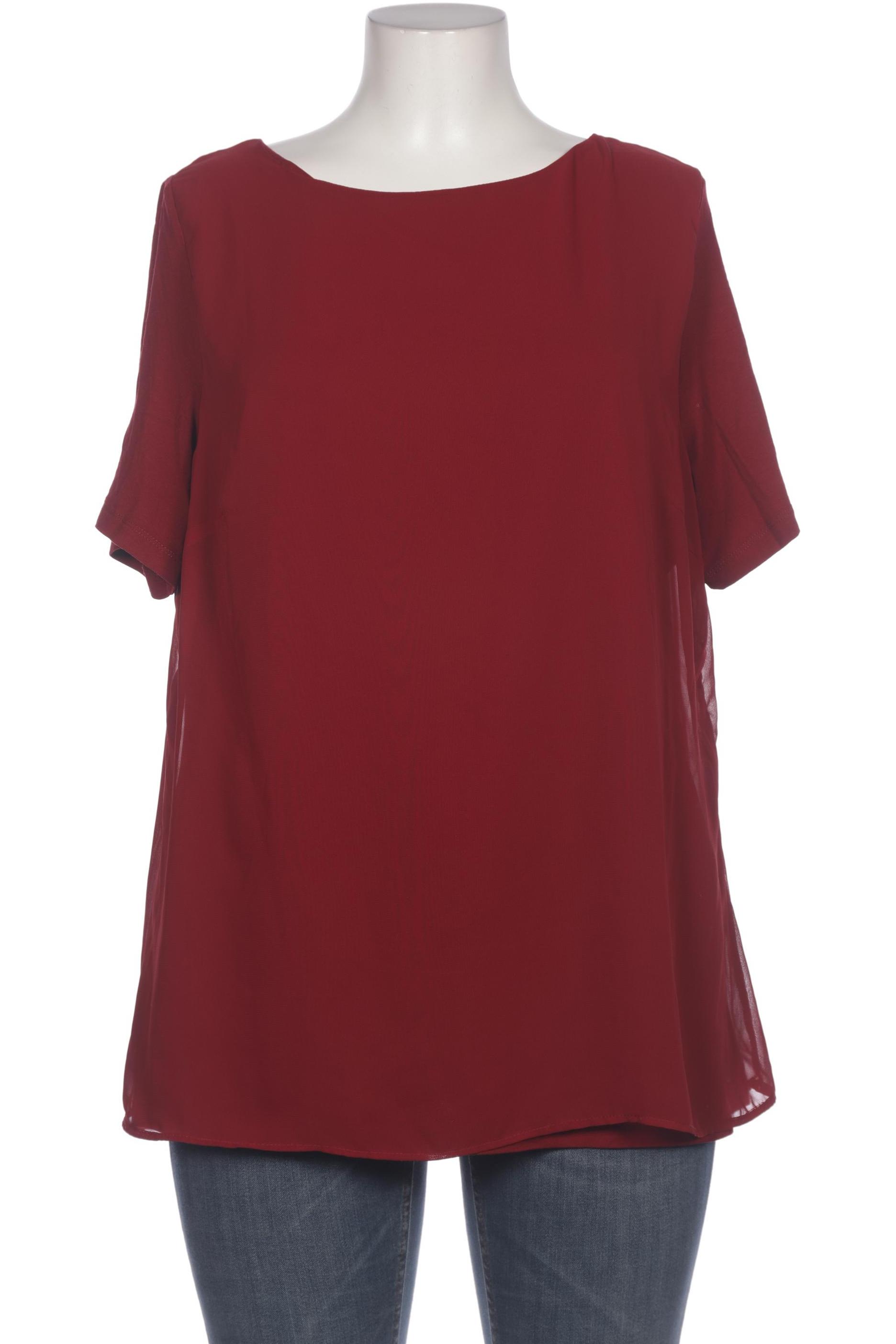 

sheego Damen Bluse, bordeaux, Gr. 44