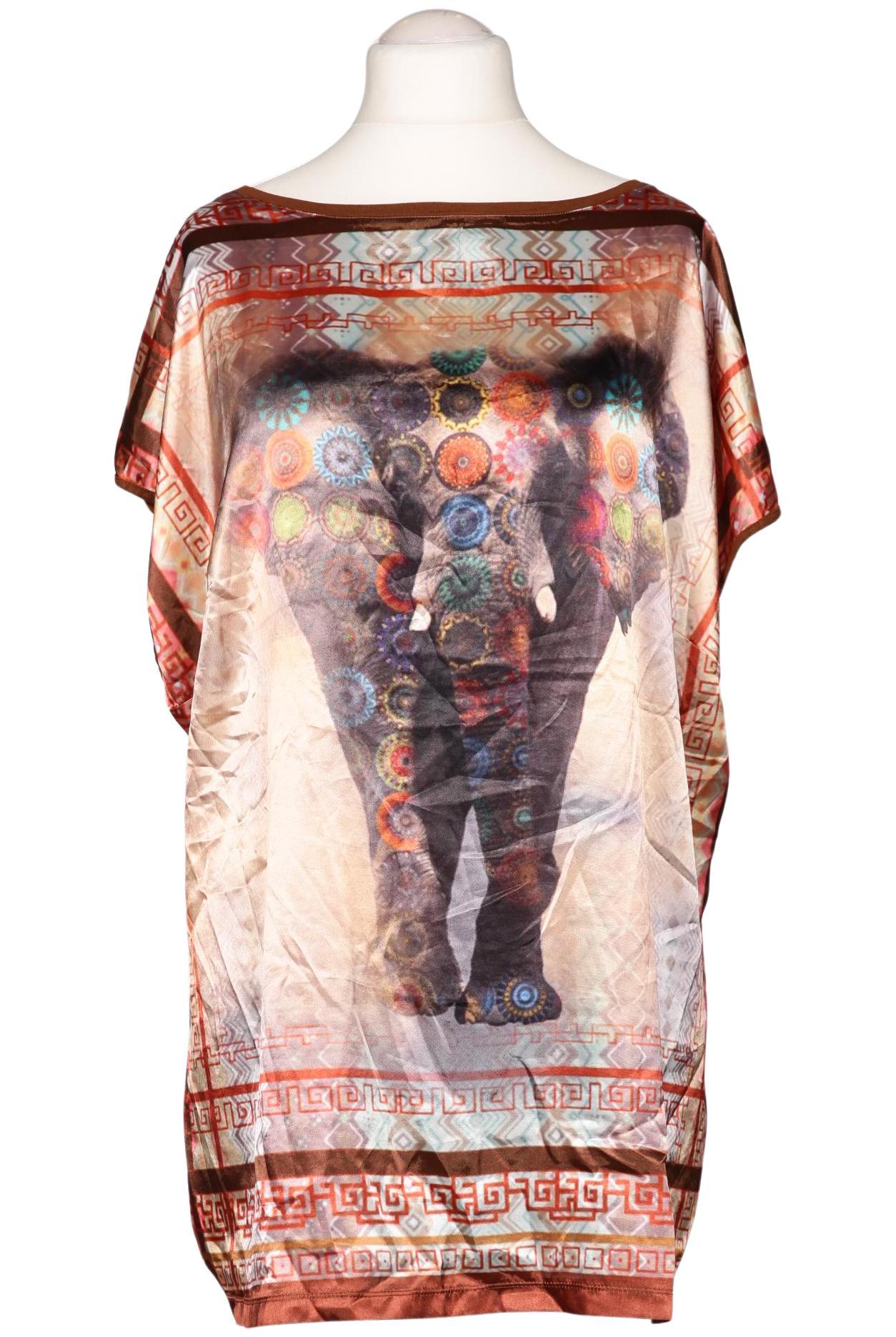 

sheego Damen Bluse, braun, Gr. 52