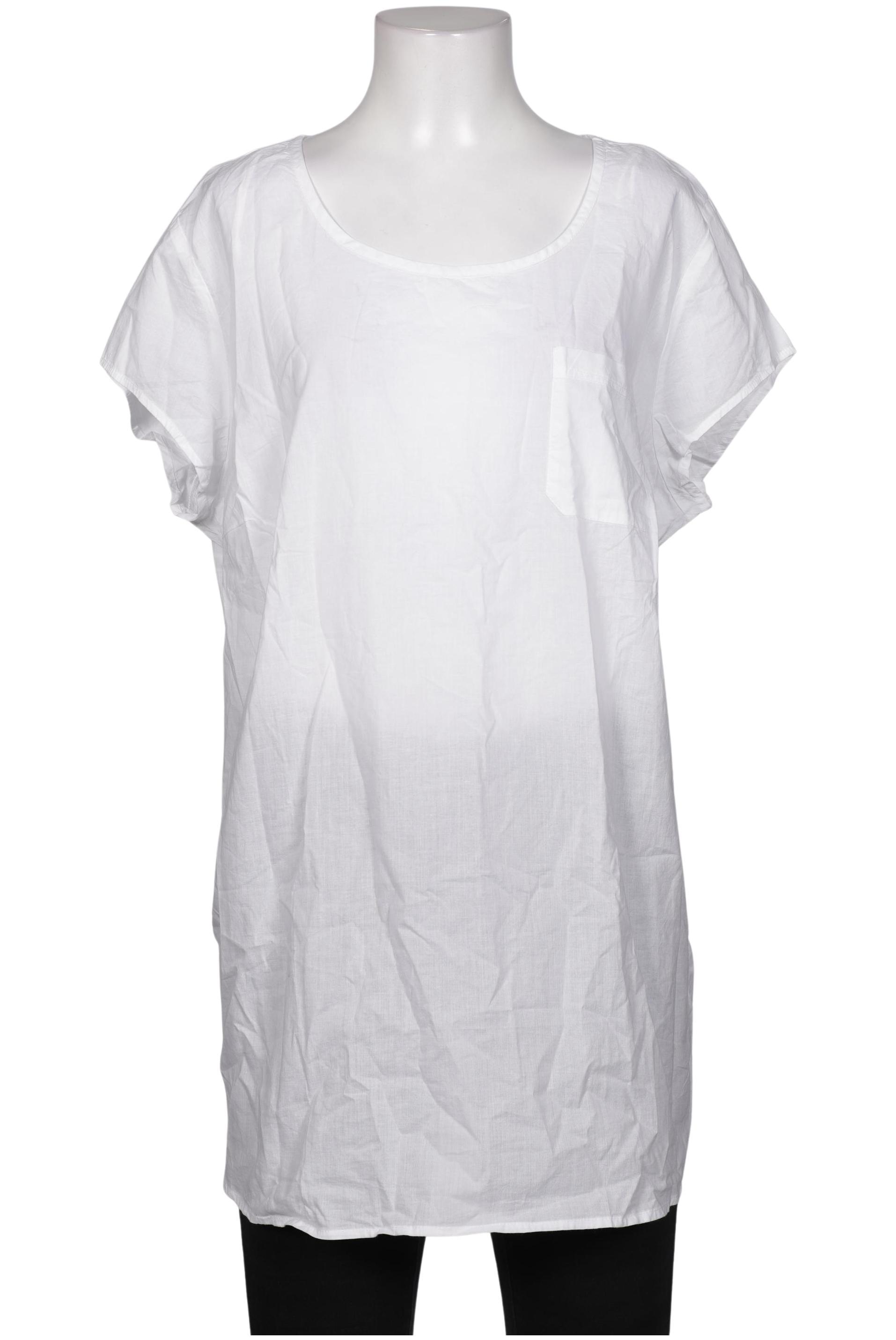 

sheego Damen Bluse, weiß, Gr. 48