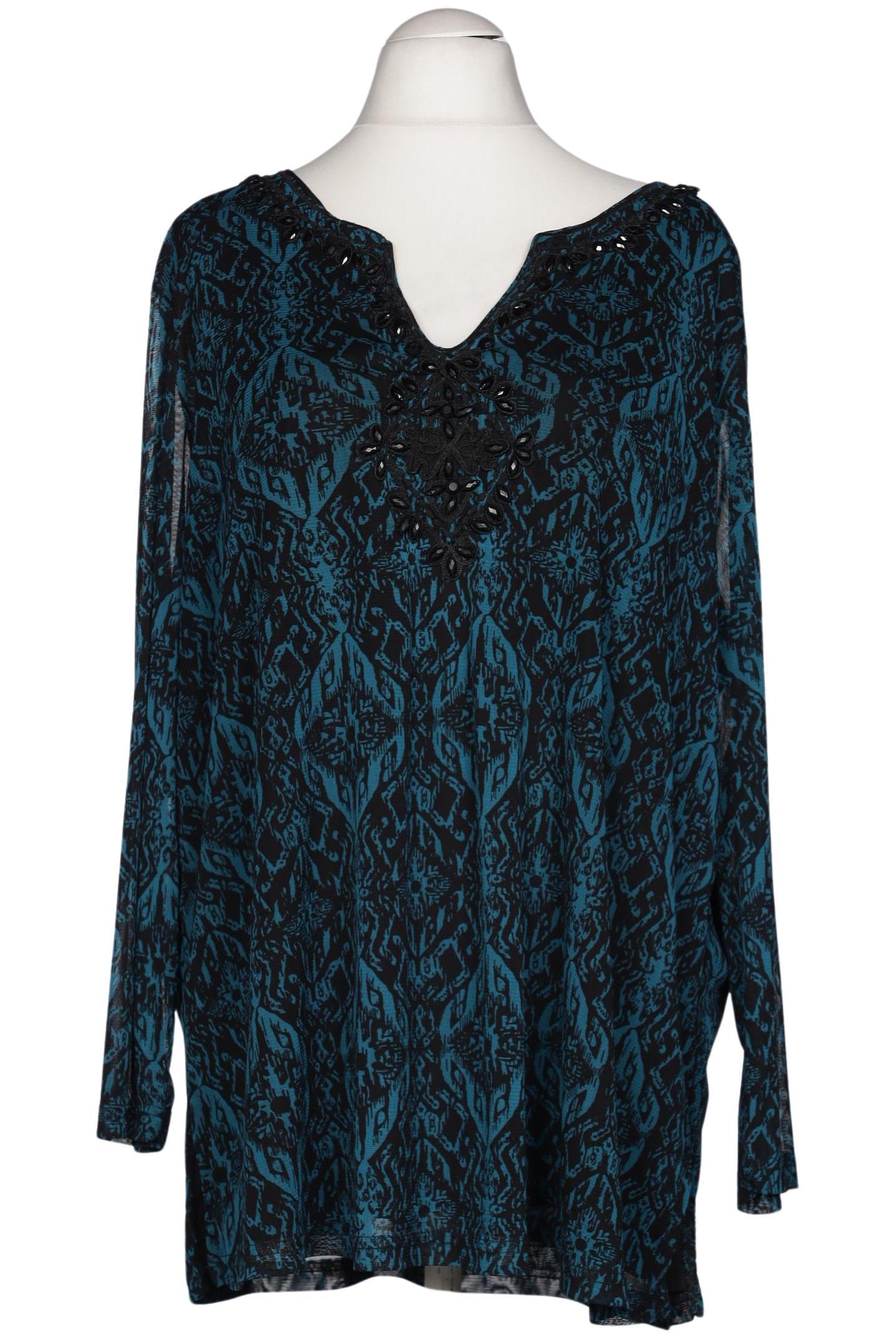 

sheego Damen Bluse, mehrfarbig, Gr. 52