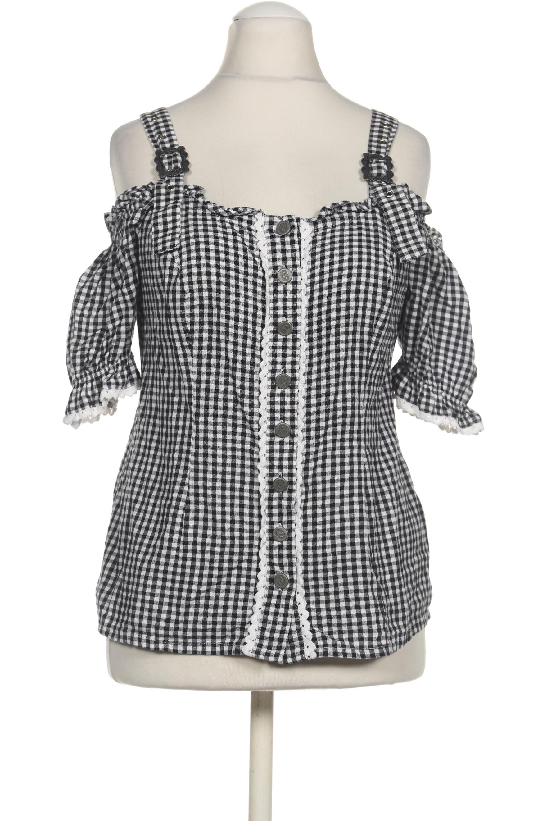 

sheego Damen Bluse, grau, Gr. 40