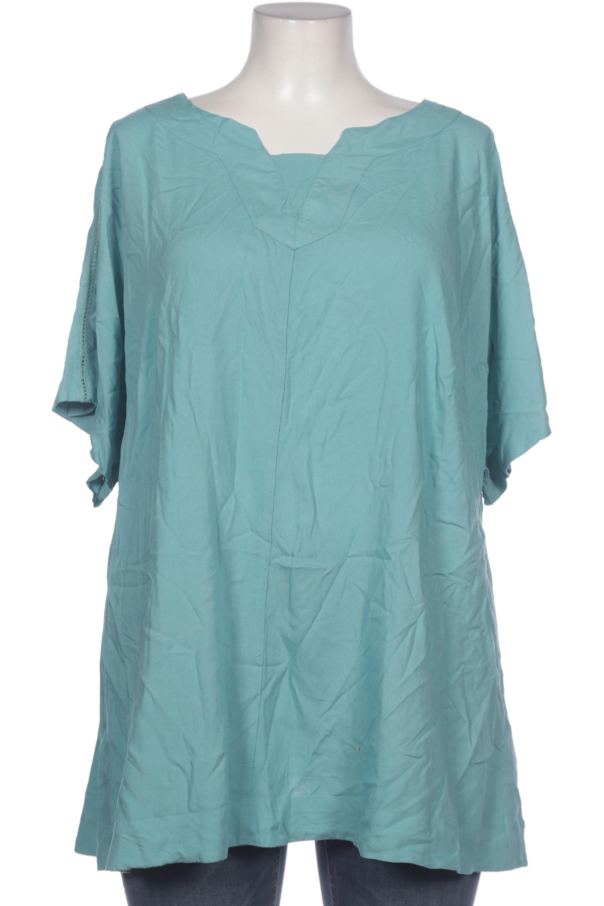 

sheego Damen Bluse, türkis, Gr. 48