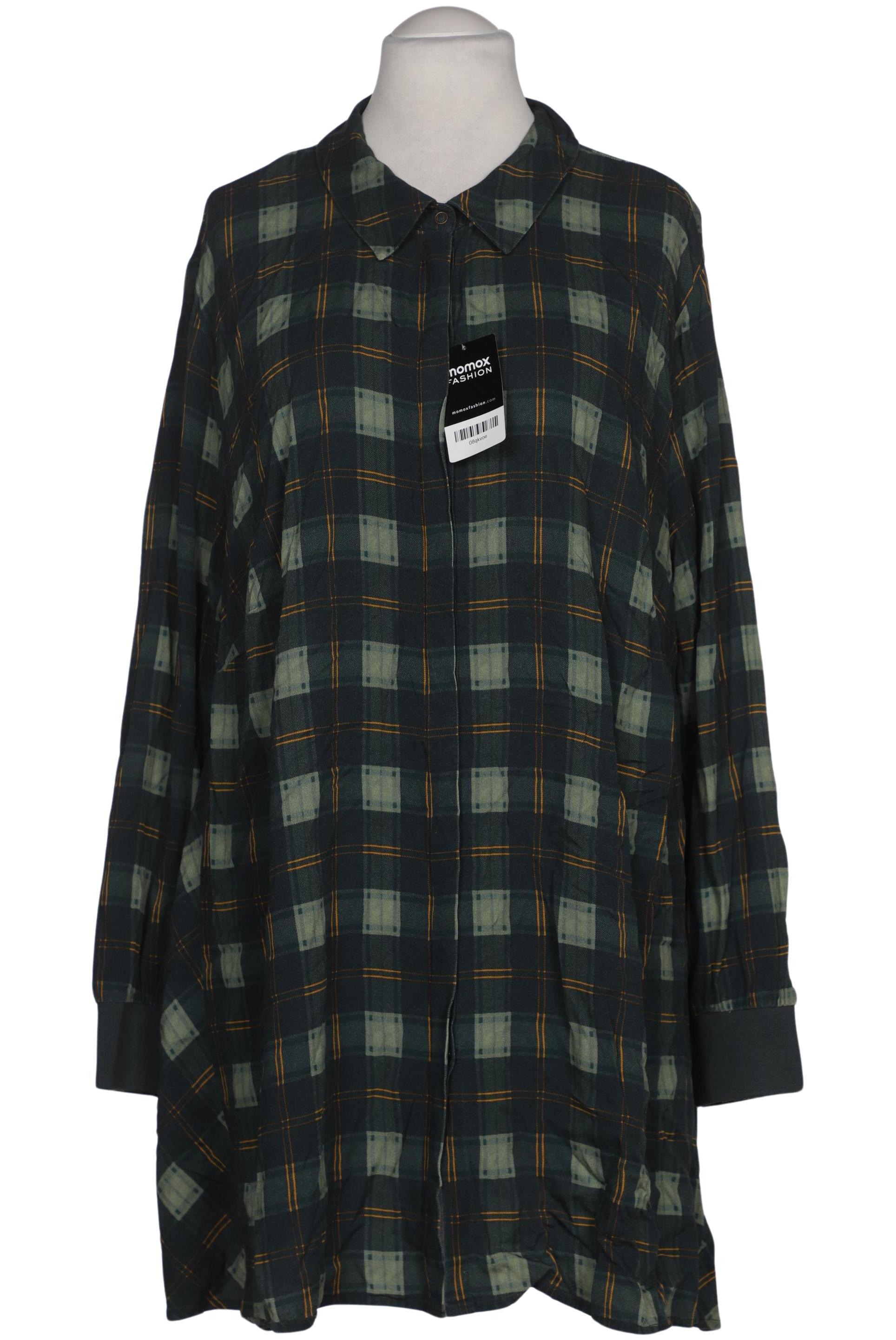 

sheego Damen Bluse, grün, Gr. 54