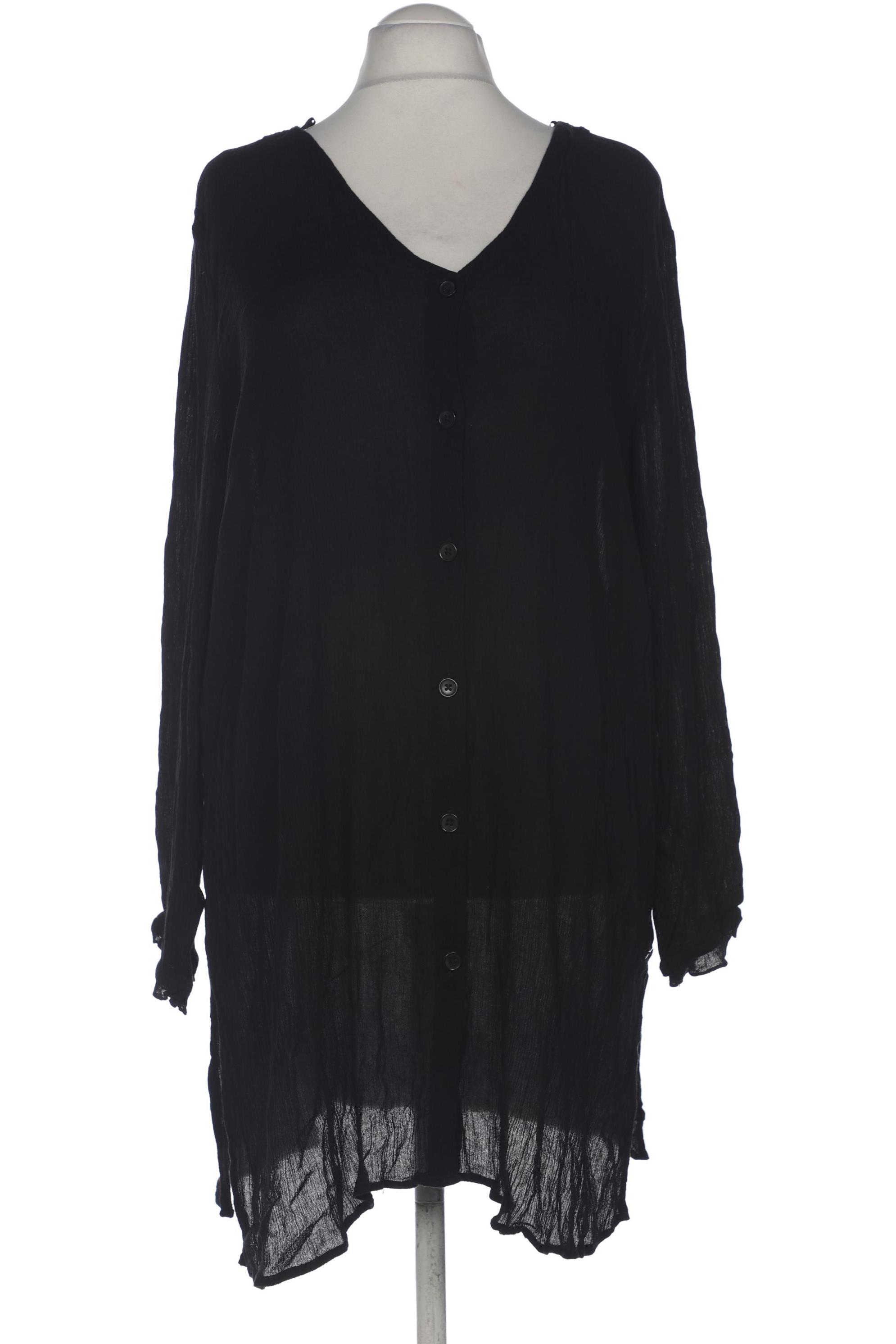 

sheego Damen Bluse, schwarz, Gr. 54