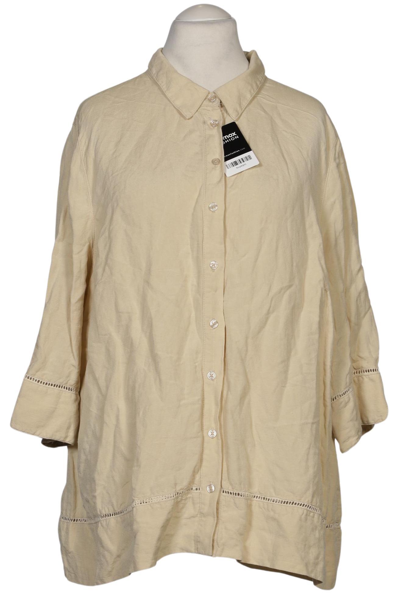 

sheego Damen Bluse, beige, Gr. 48
