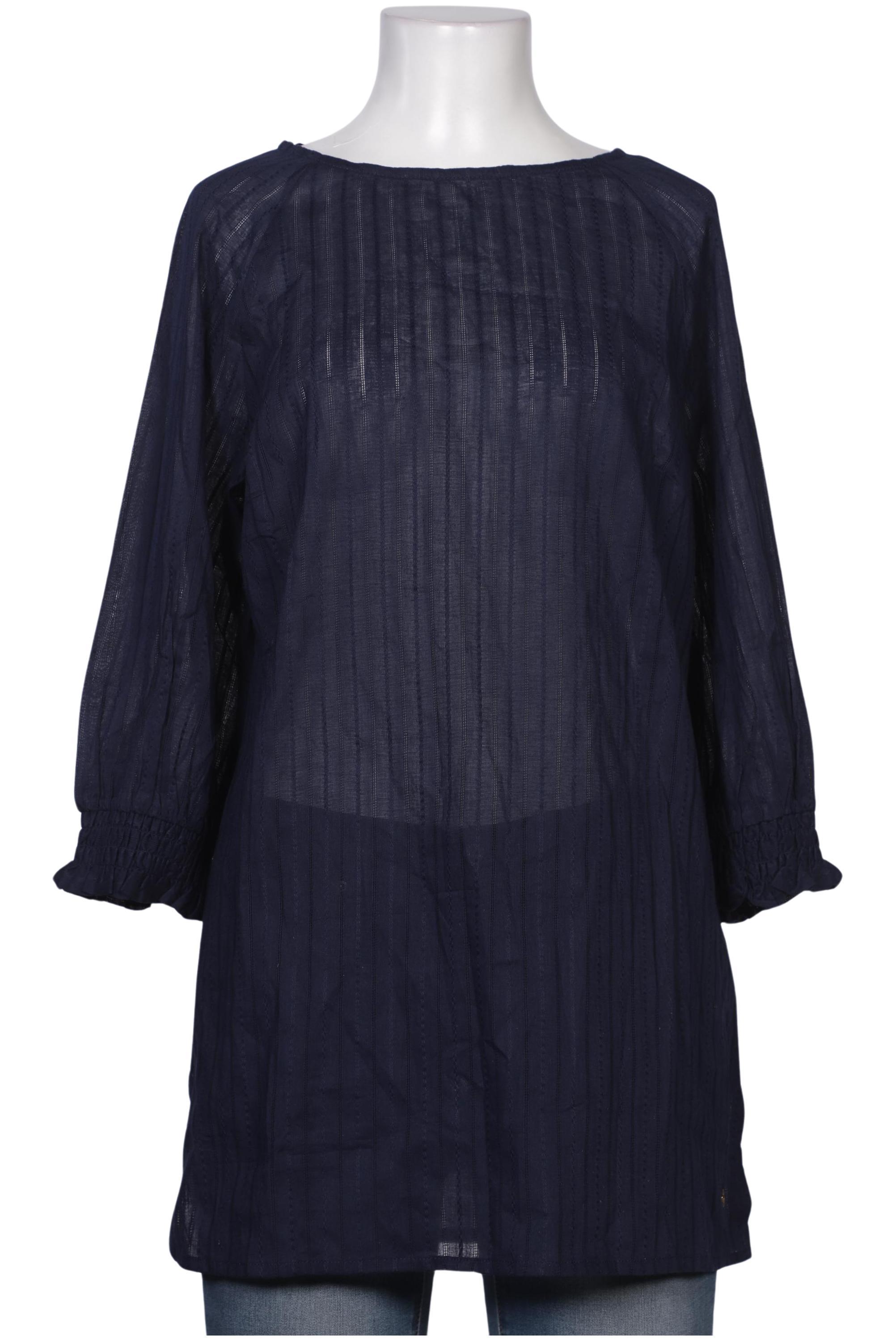 

sheego Damen Bluse, marineblau, Gr. 40