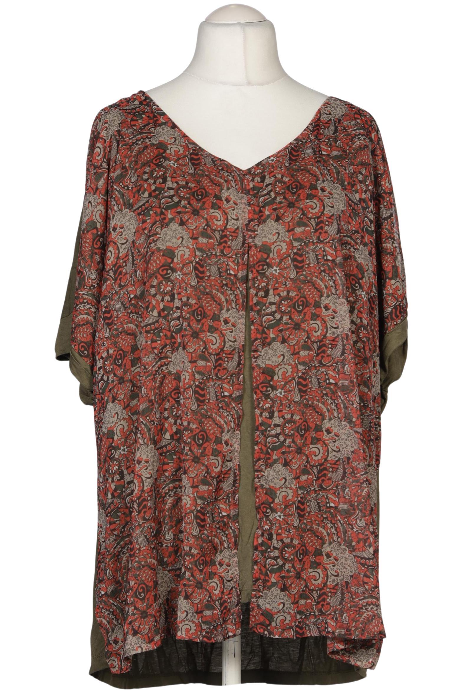 

sheego Damen Bluse, grün, Gr. 52