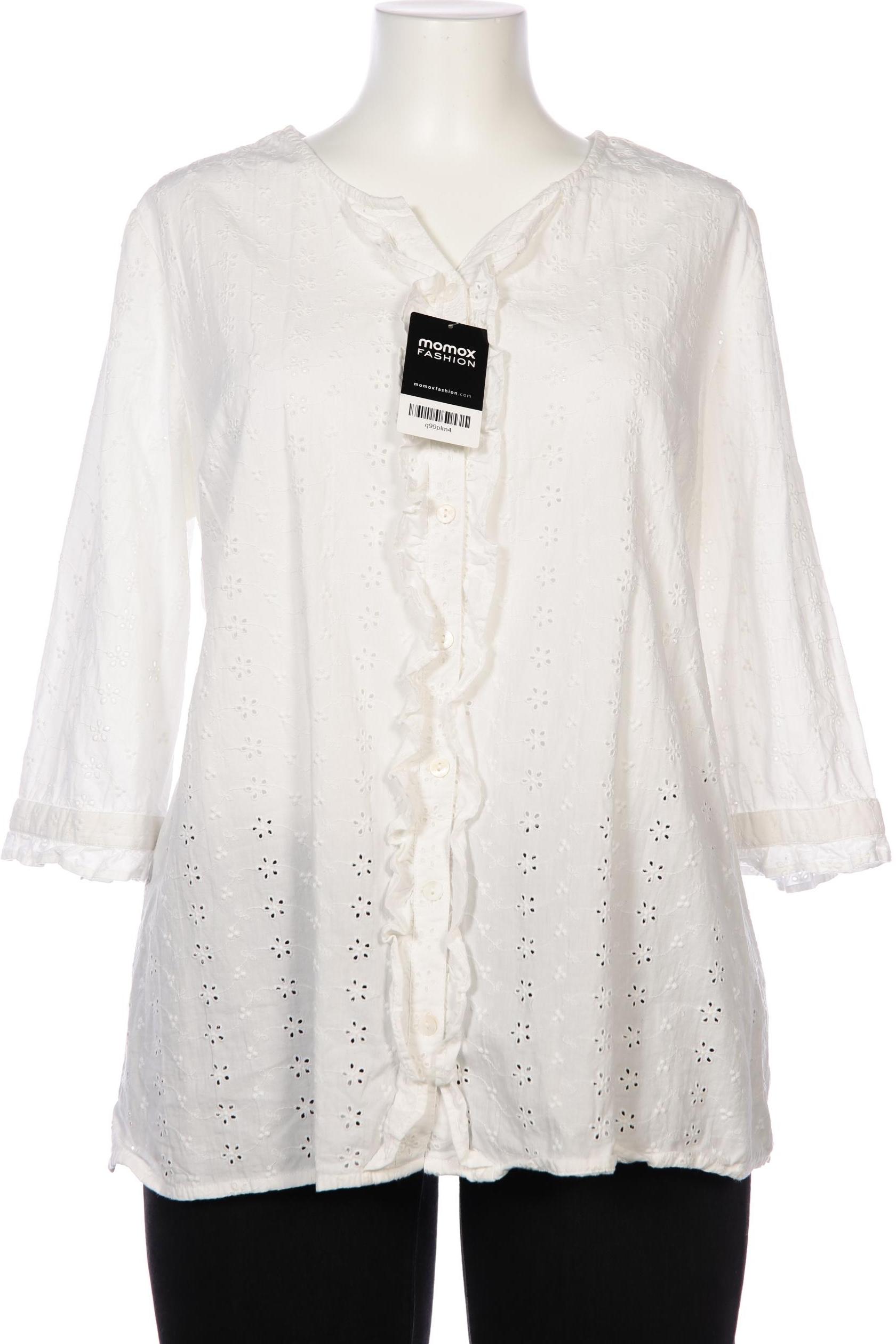 

sheego Damen Bluse, cremeweiß, Gr. 44