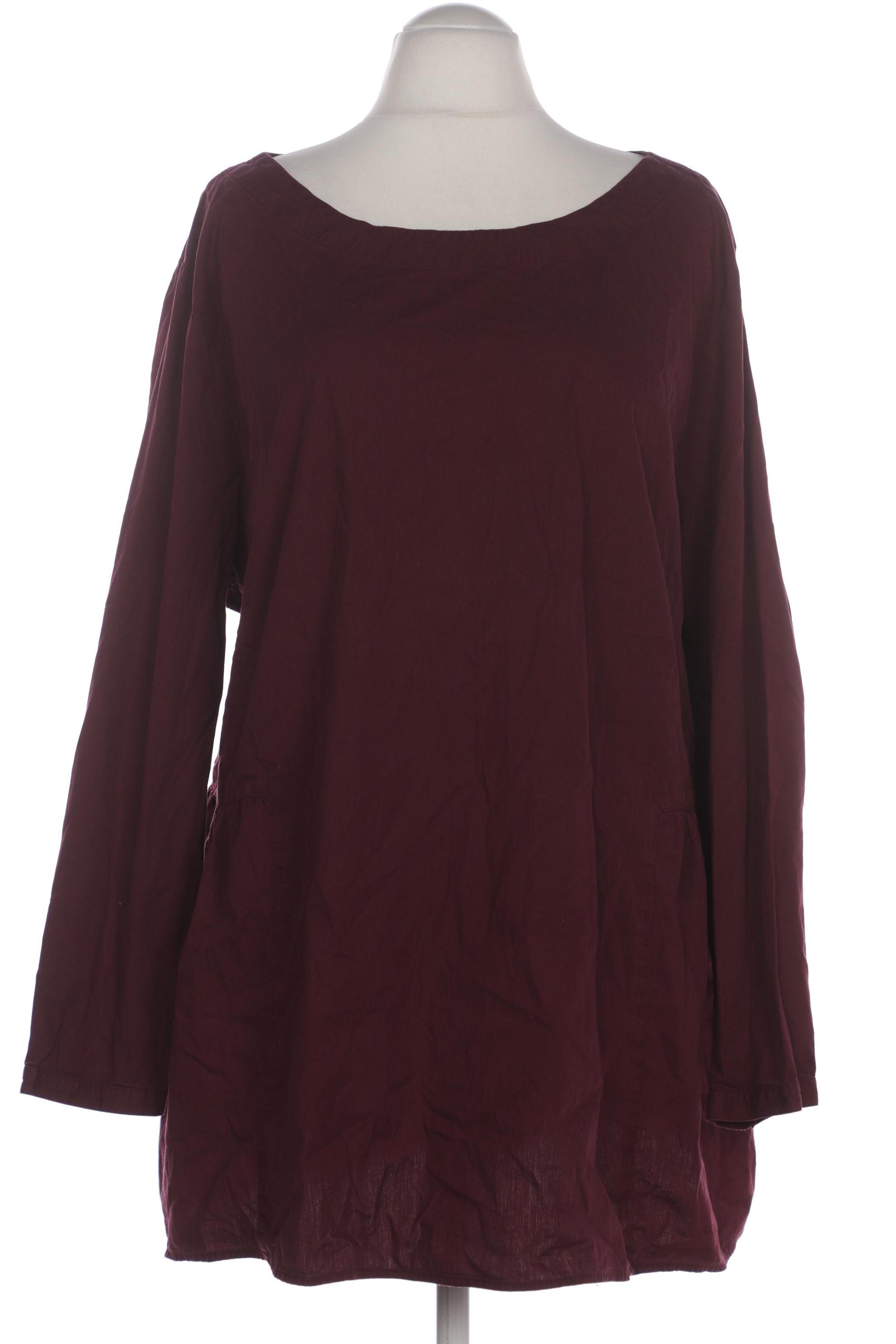 

sheego Damen Bluse, bordeaux, Gr. 56