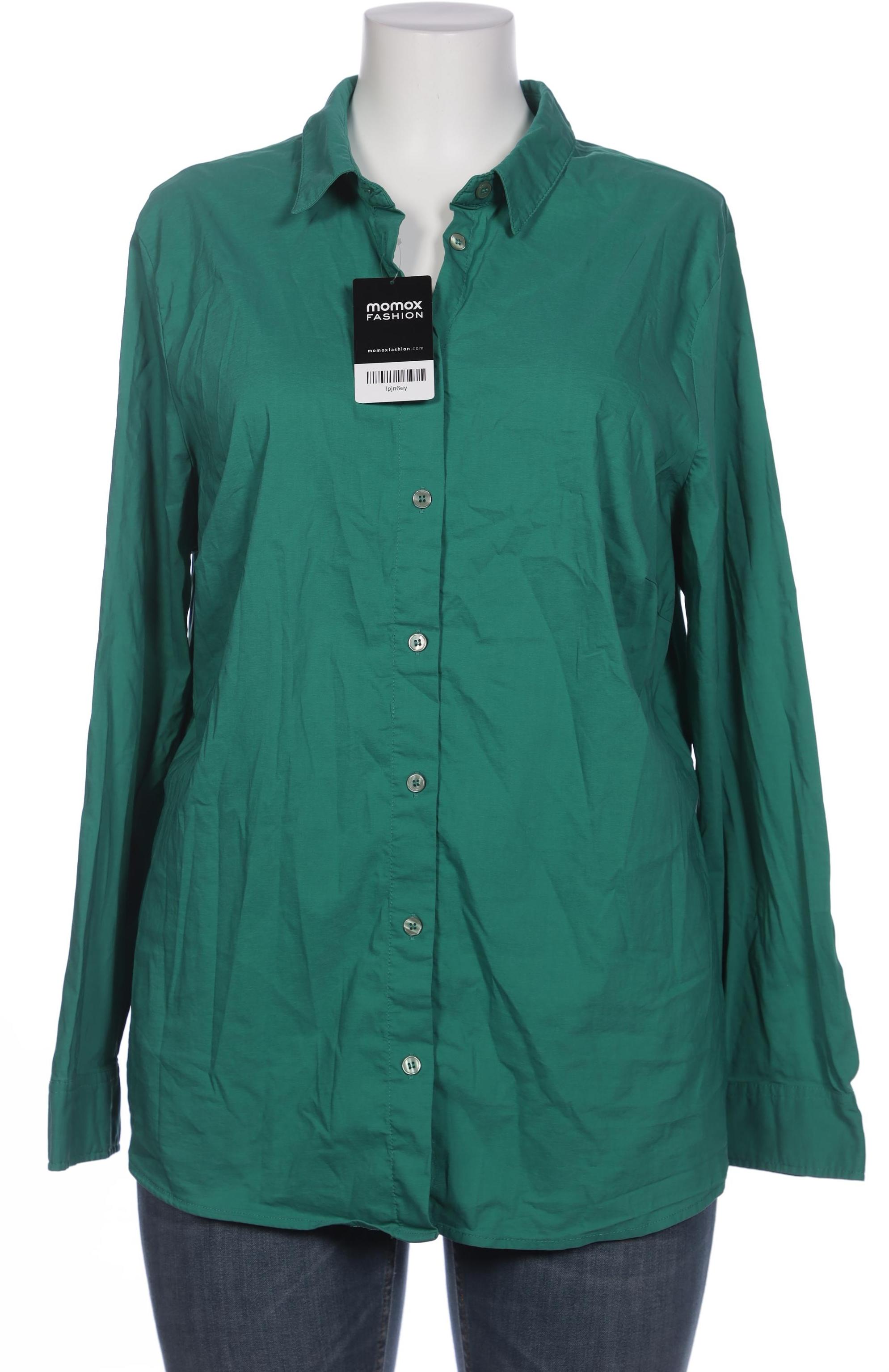 

sheego Damen Bluse, grün, Gr. 48