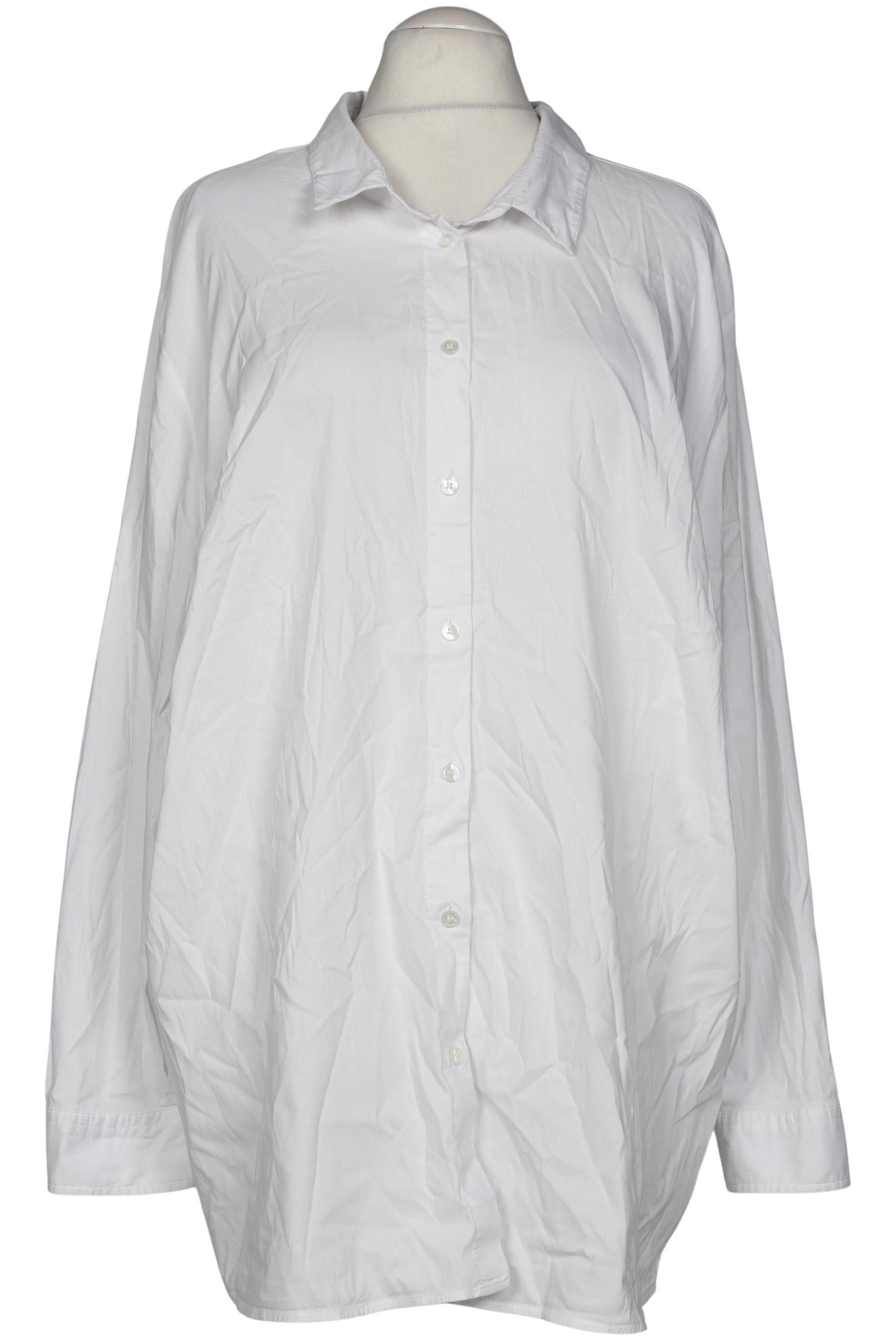 

sheego Damen Bluse, weiß, Gr. 58