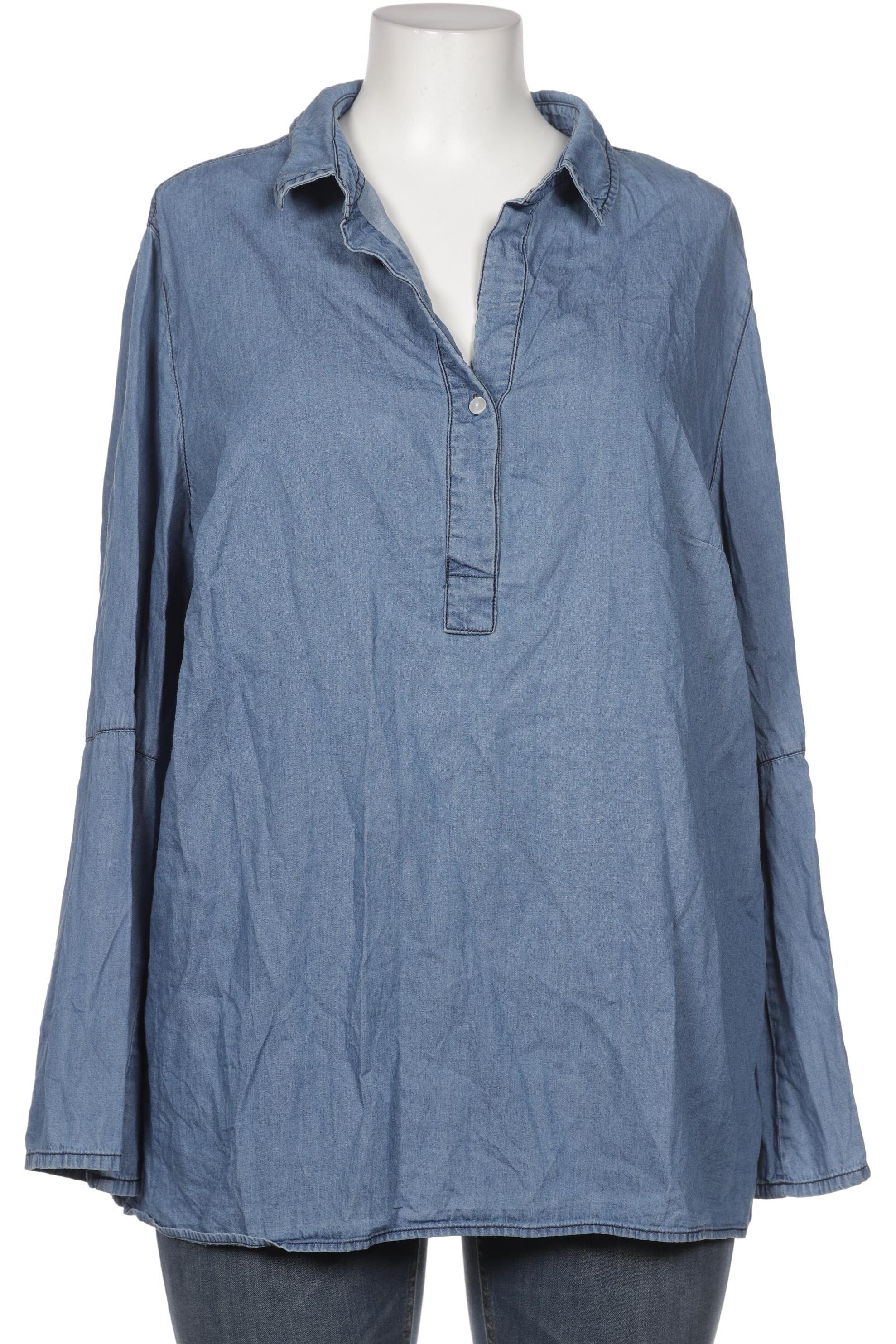 

sheego Damen Bluse, blau, Gr. 48