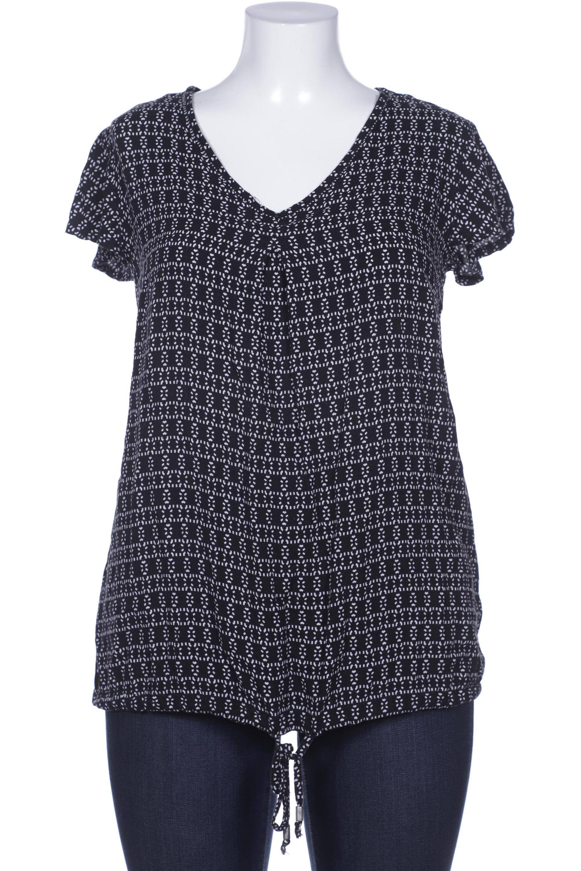 

sheego Damen Bluse, schwarz