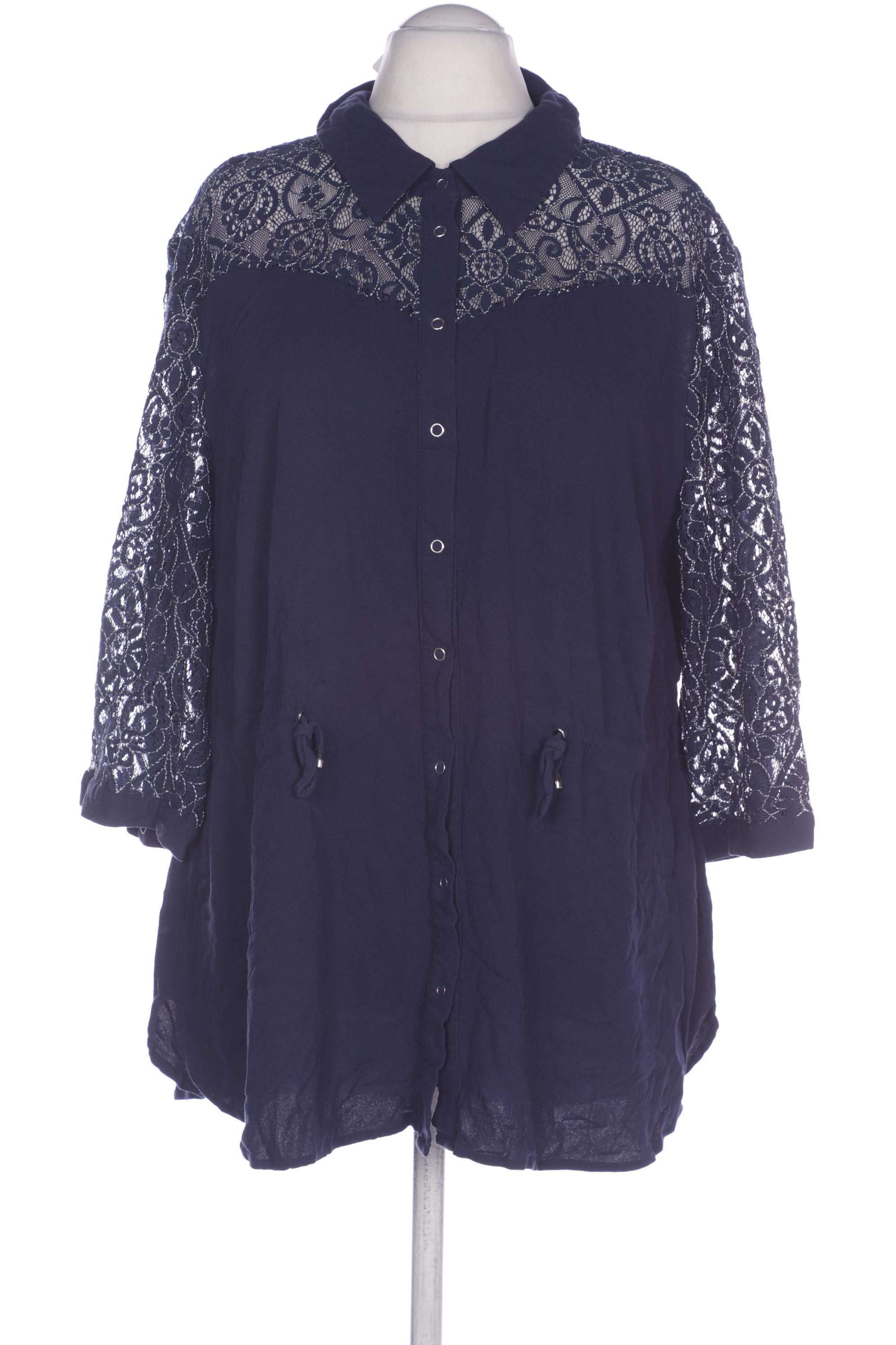 

sheego Damen Bluse, marineblau