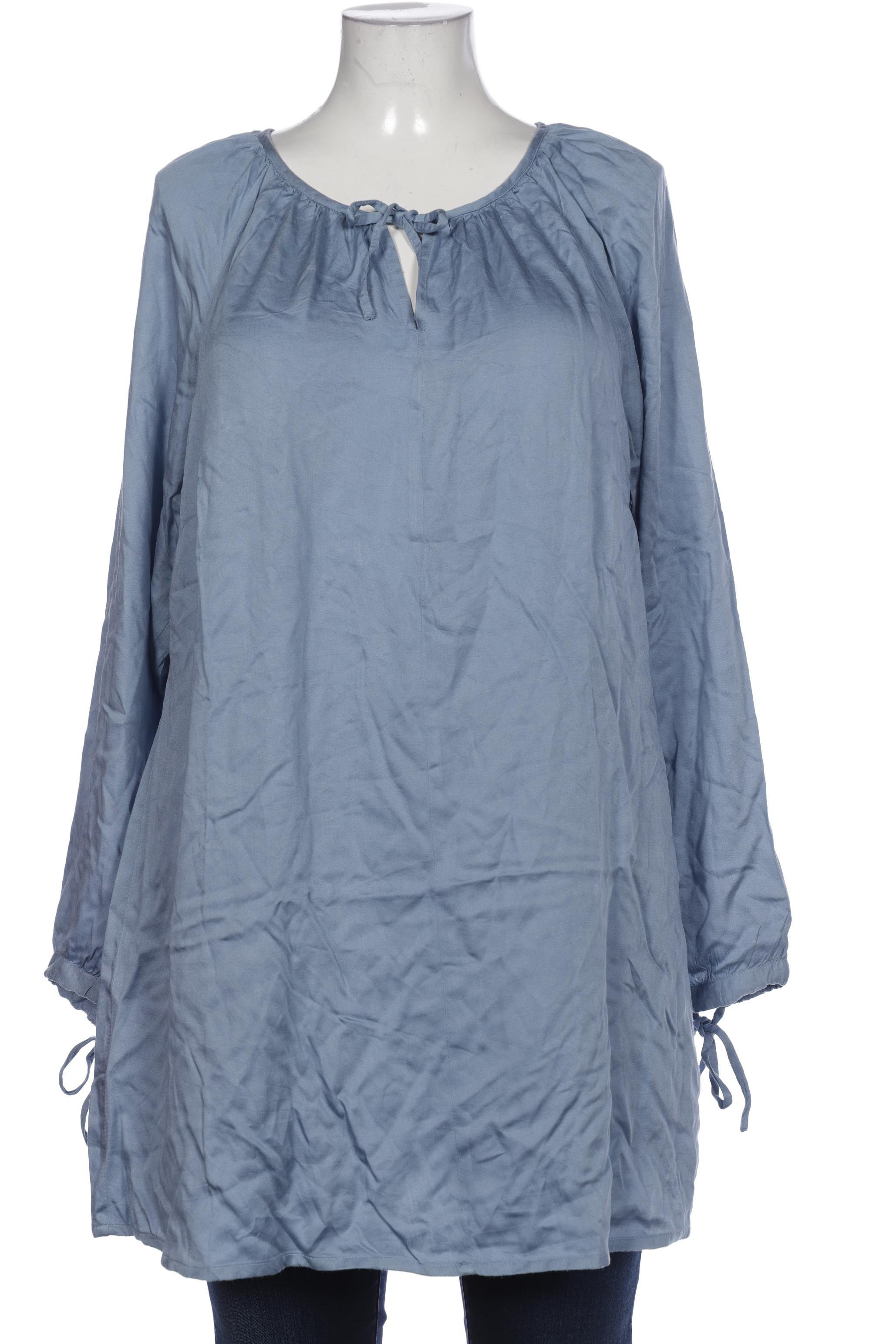 

sheego Damen Bluse, blau, Gr. 46