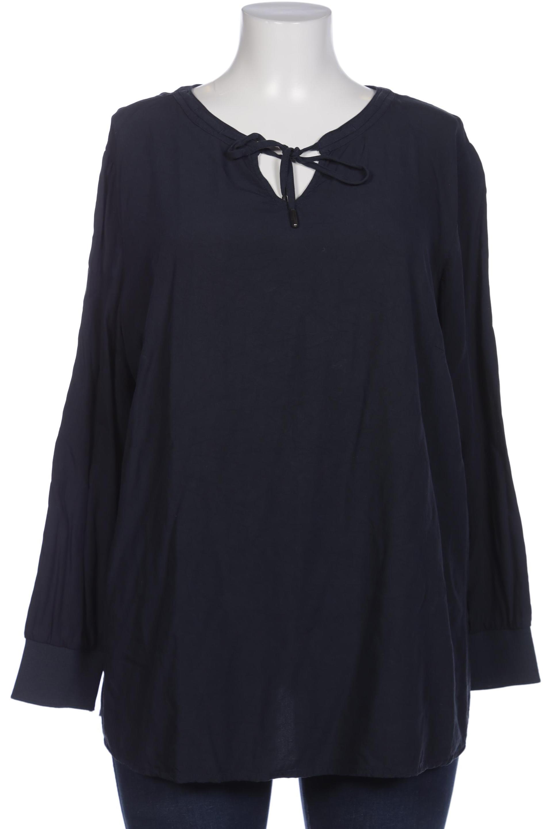

sheego Damen Bluse, marineblau, Gr. 50