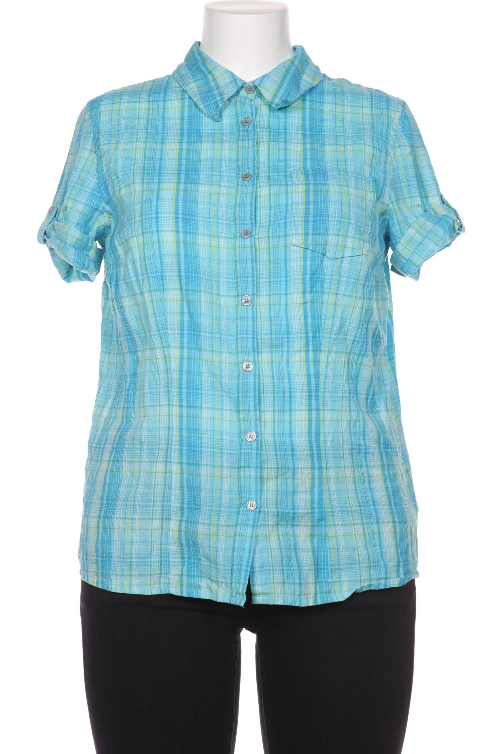 

sheego Damen Bluse, blau, Gr. 40