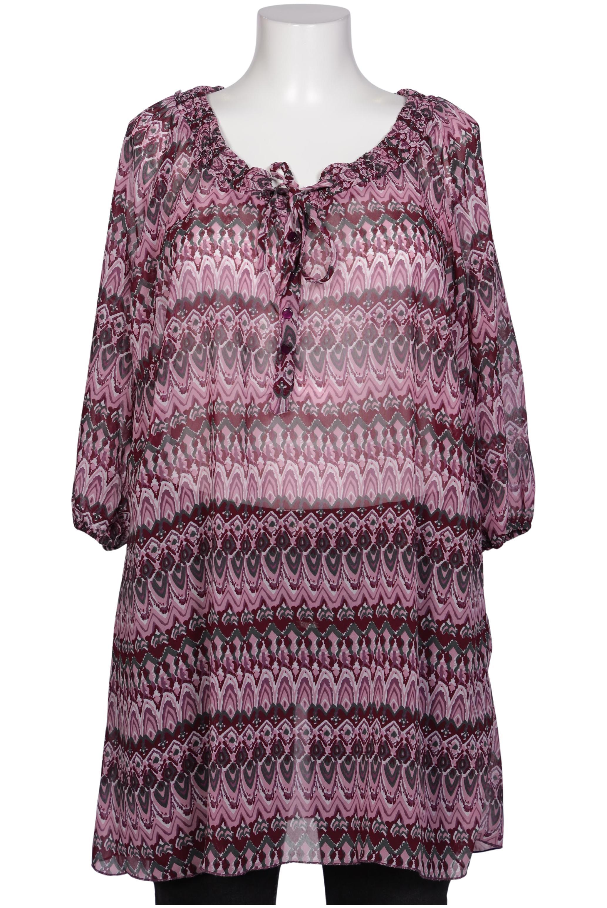 

sheego Damen Bluse, flieder, Gr. 46