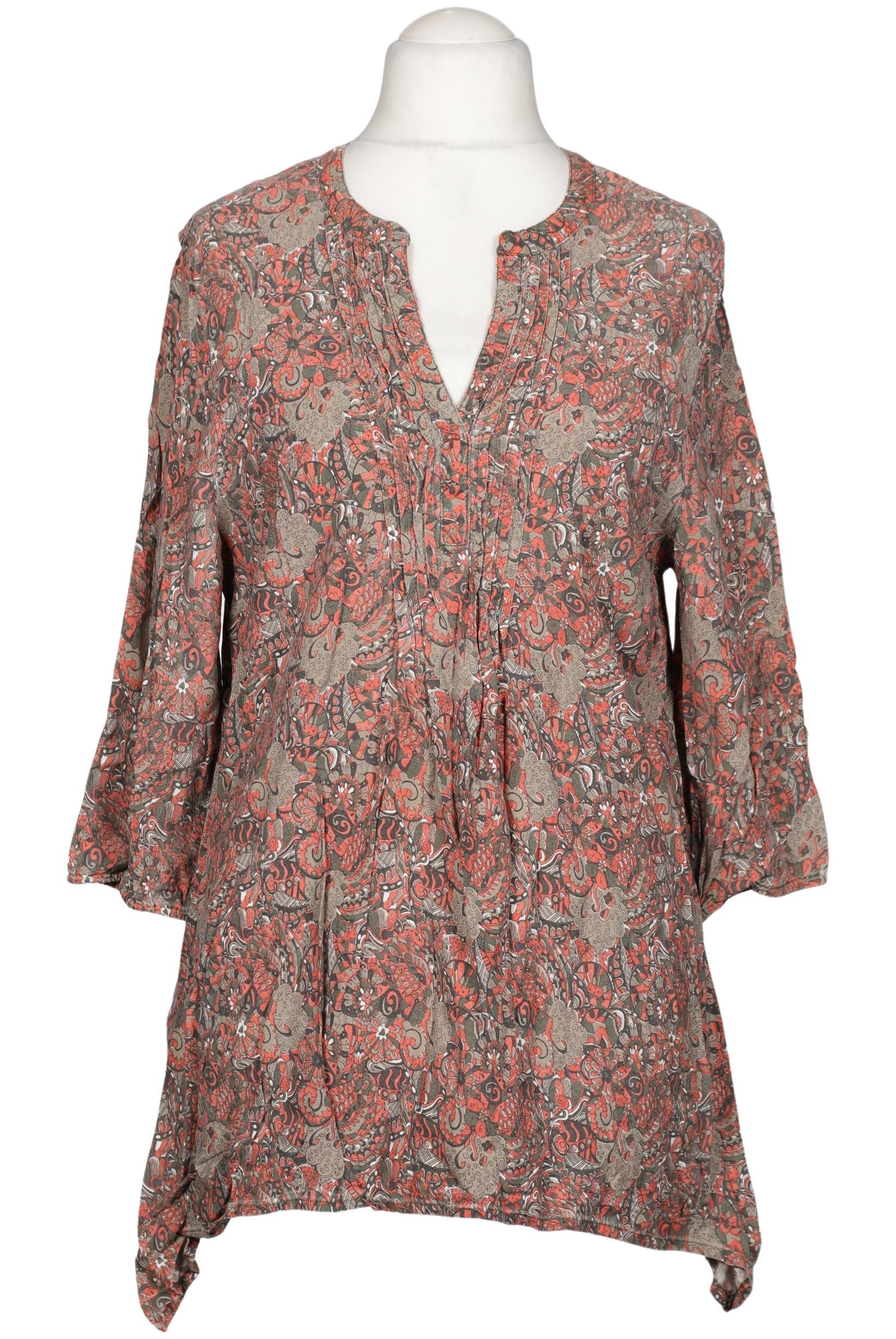 

sheego Damen Bluse, mehrfarbig, Gr. 46