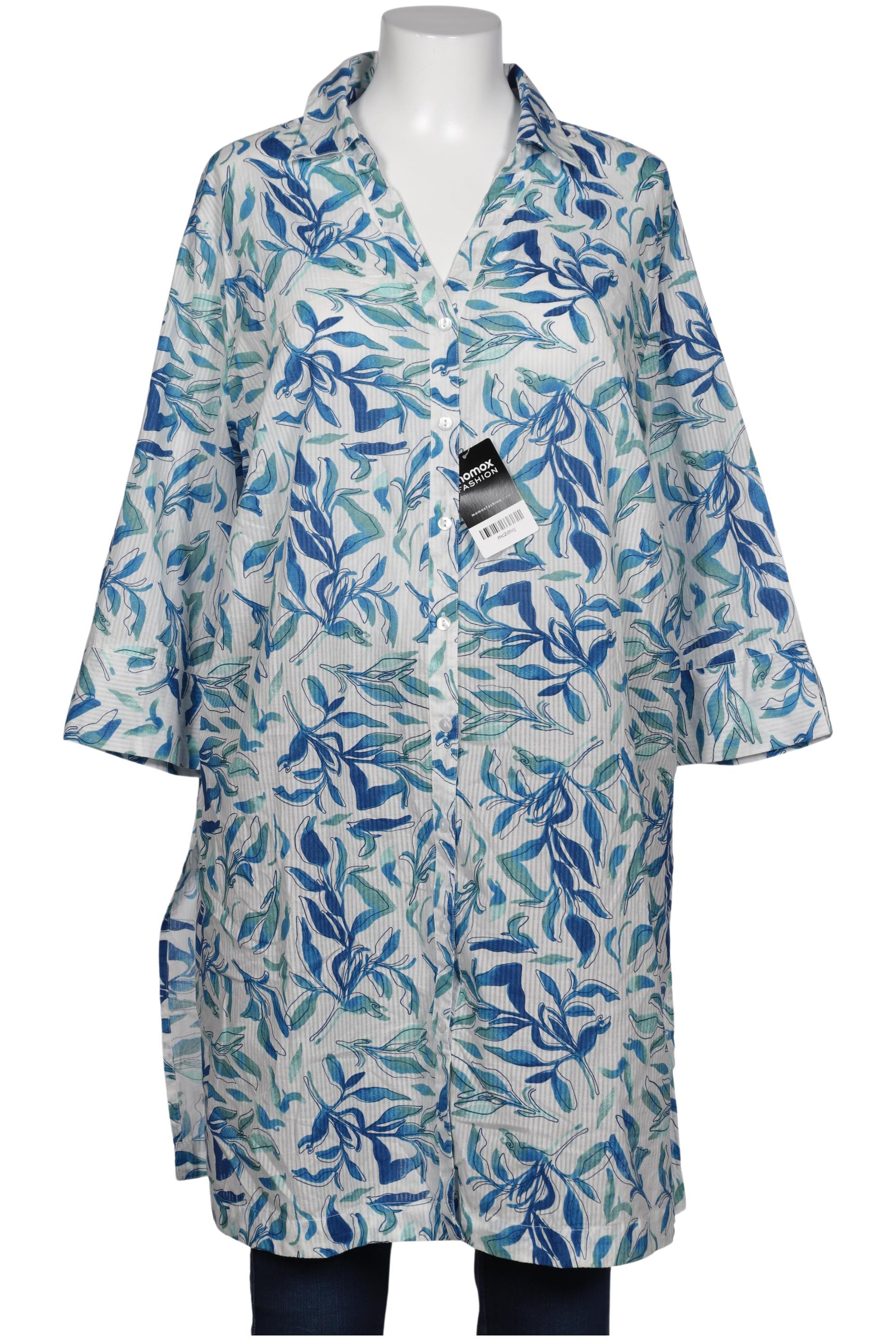 

sheego Damen Bluse, weiß, Gr. 50