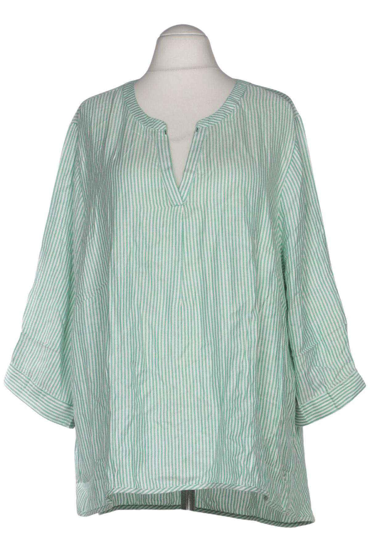 

sheego Damen Bluse, grün, Gr. 54