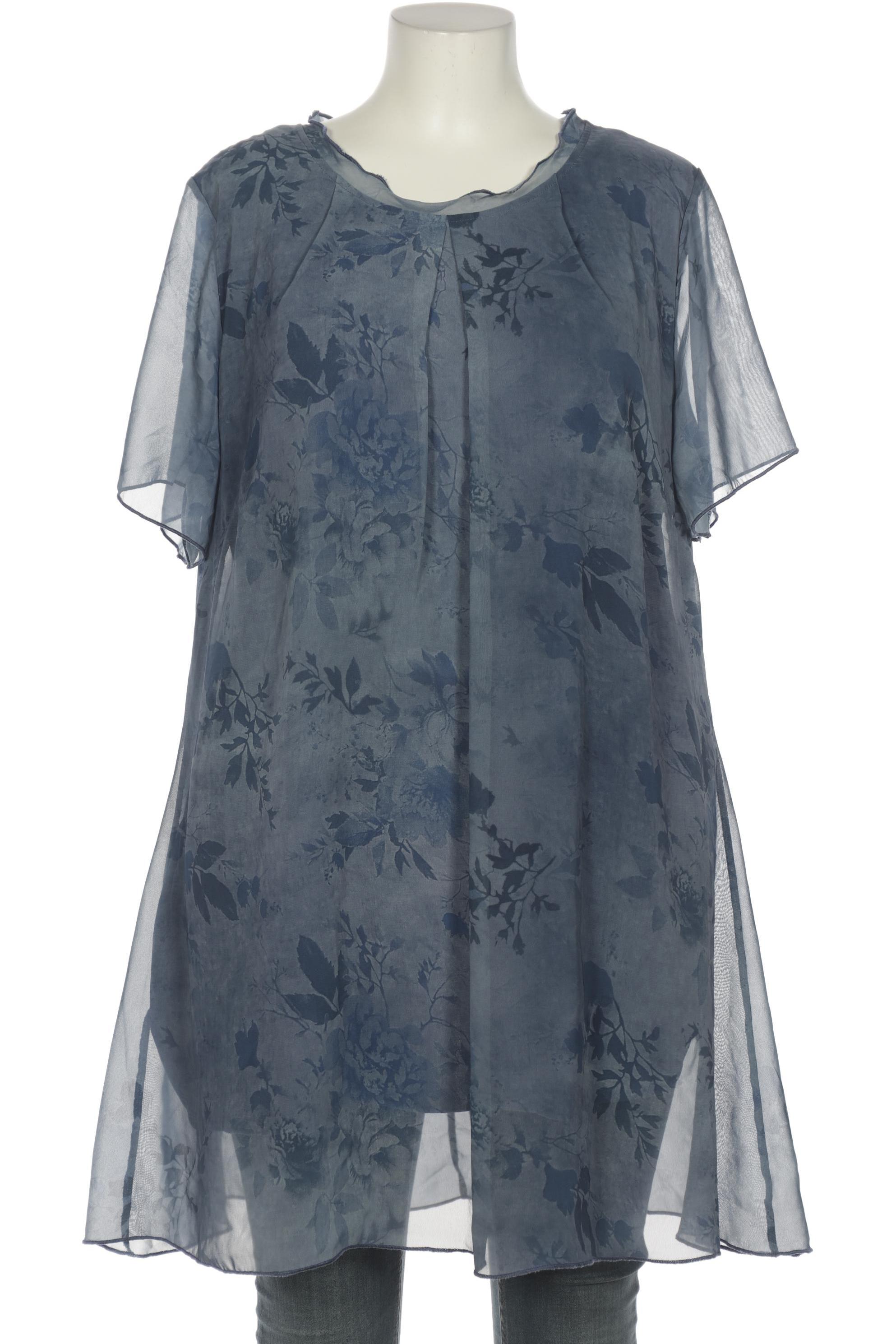 

sheego Damen Bluse, blau