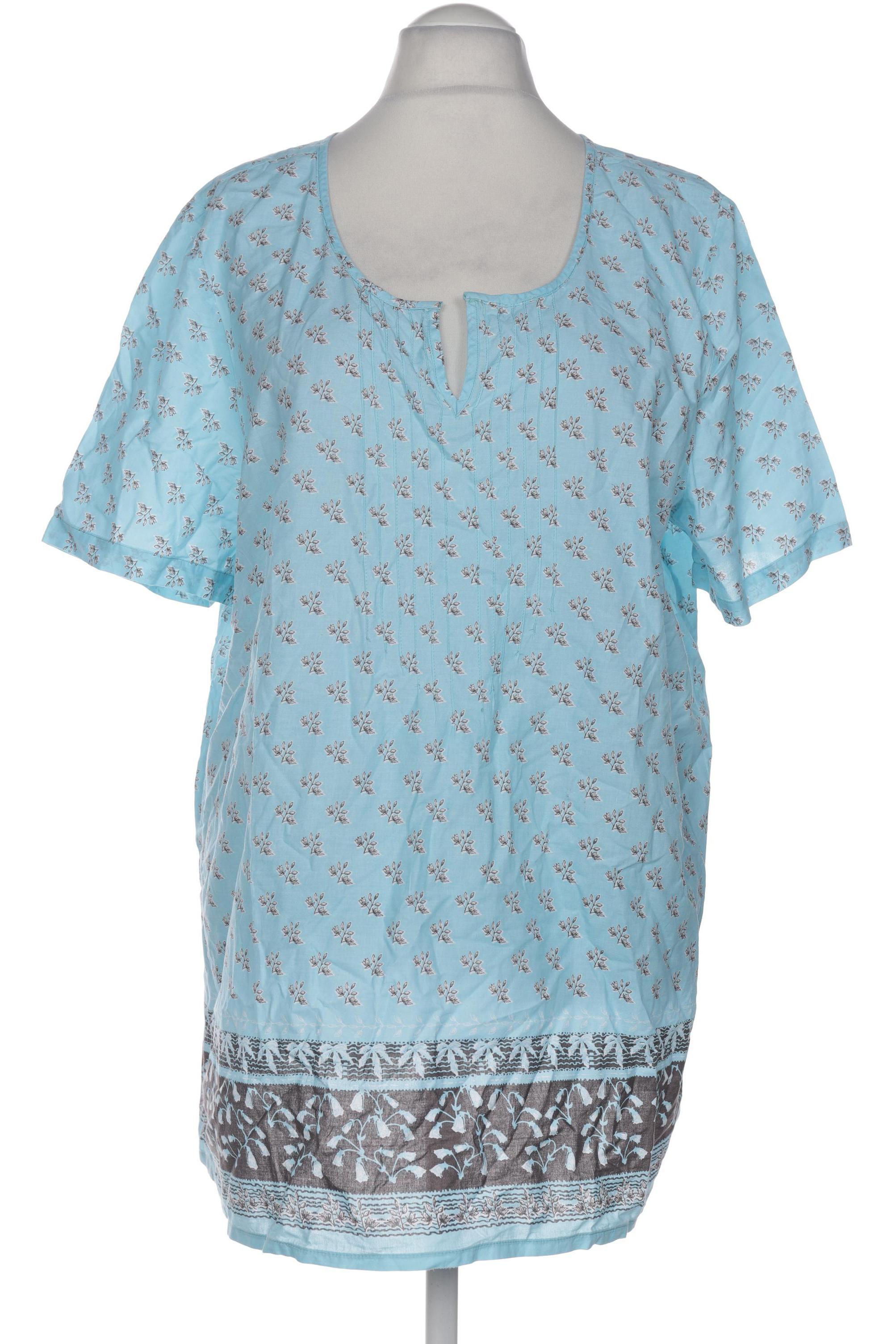 

sheego Damen Bluse, hellblau