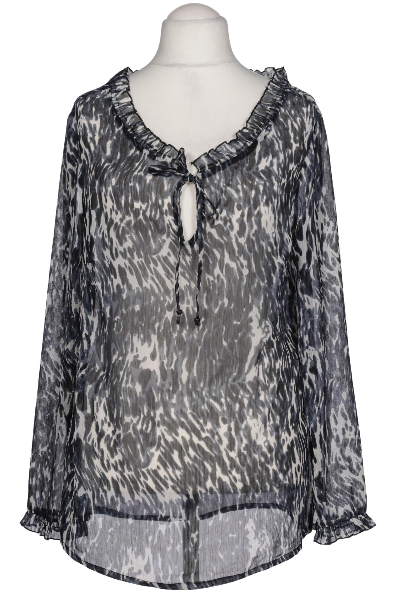 

sheego Damen Bluse, mehrfarbig, Gr. 44