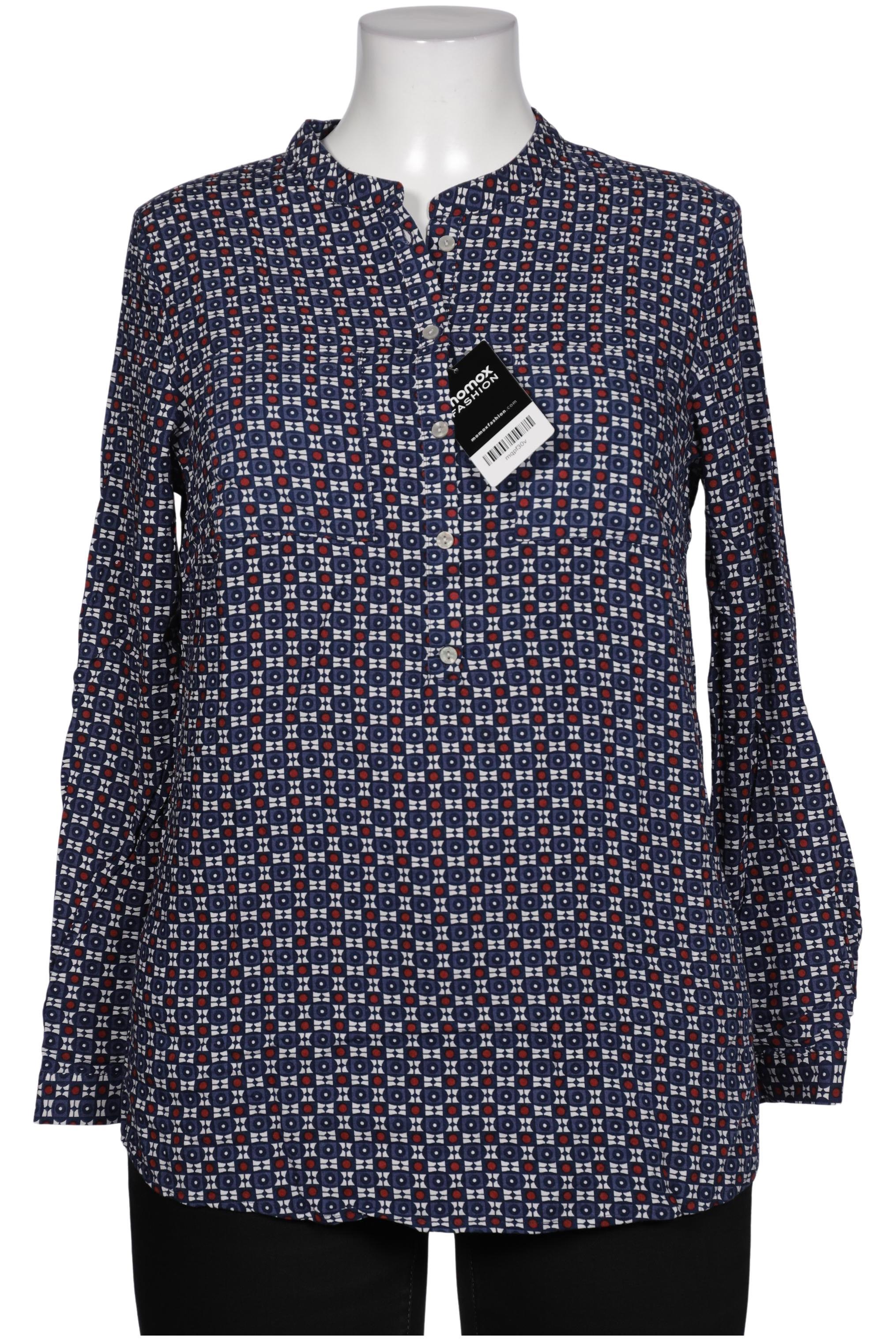 

sheego Damen Bluse, marineblau, Gr. 42