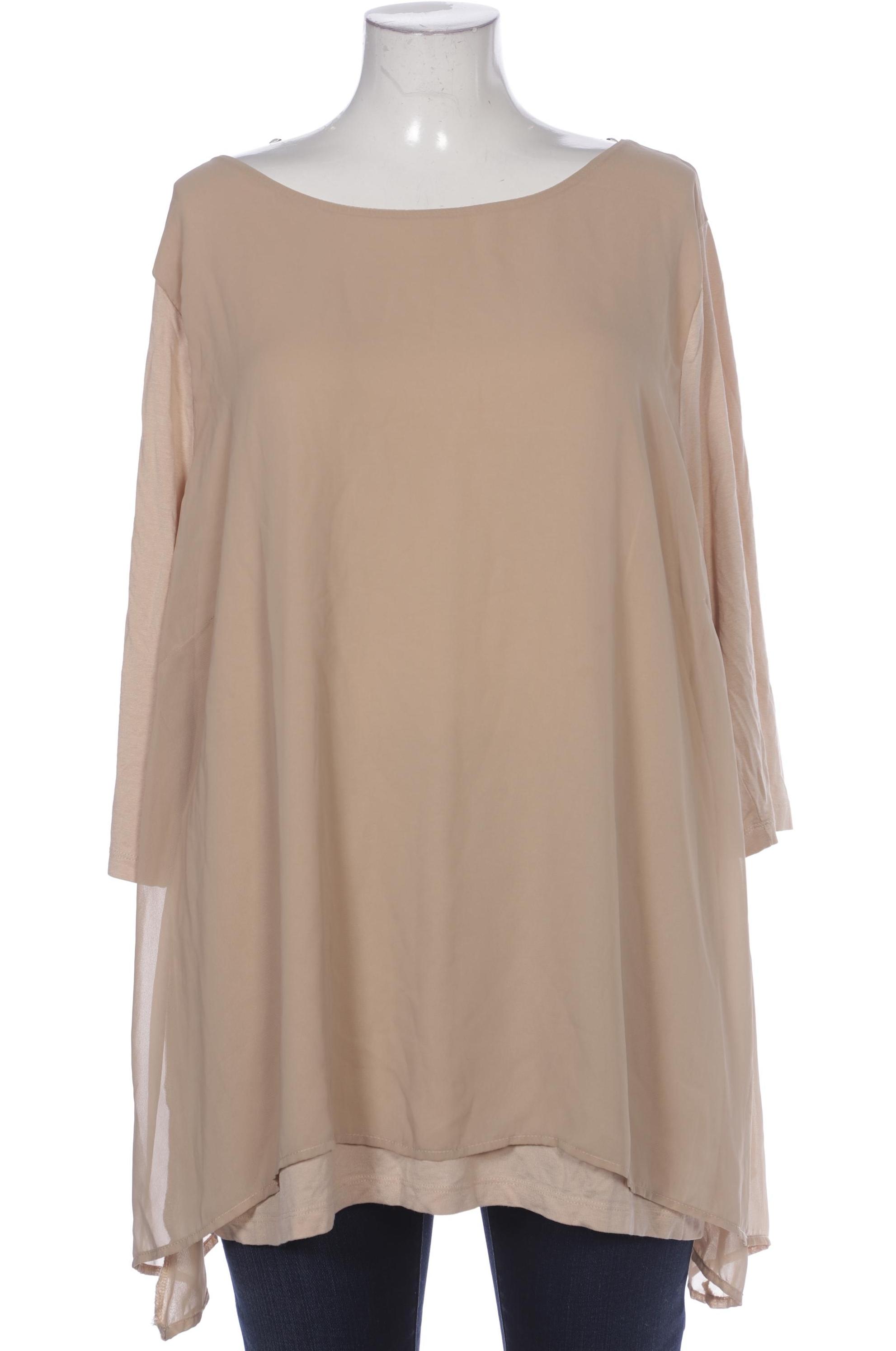 

sheego Damen Bluse, beige, Gr. 52