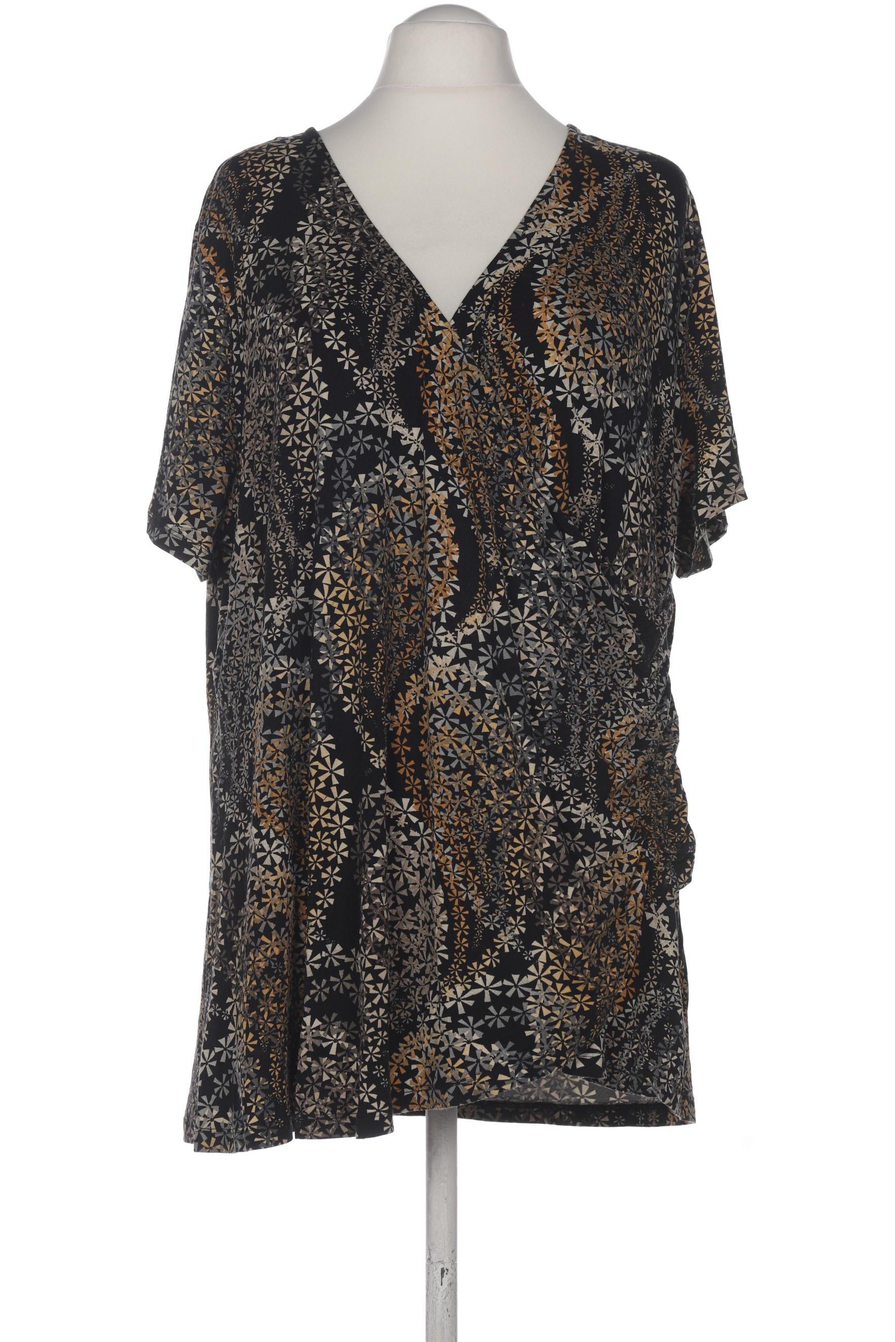 

sheego Damen Bluse, schwarz, Gr. 52