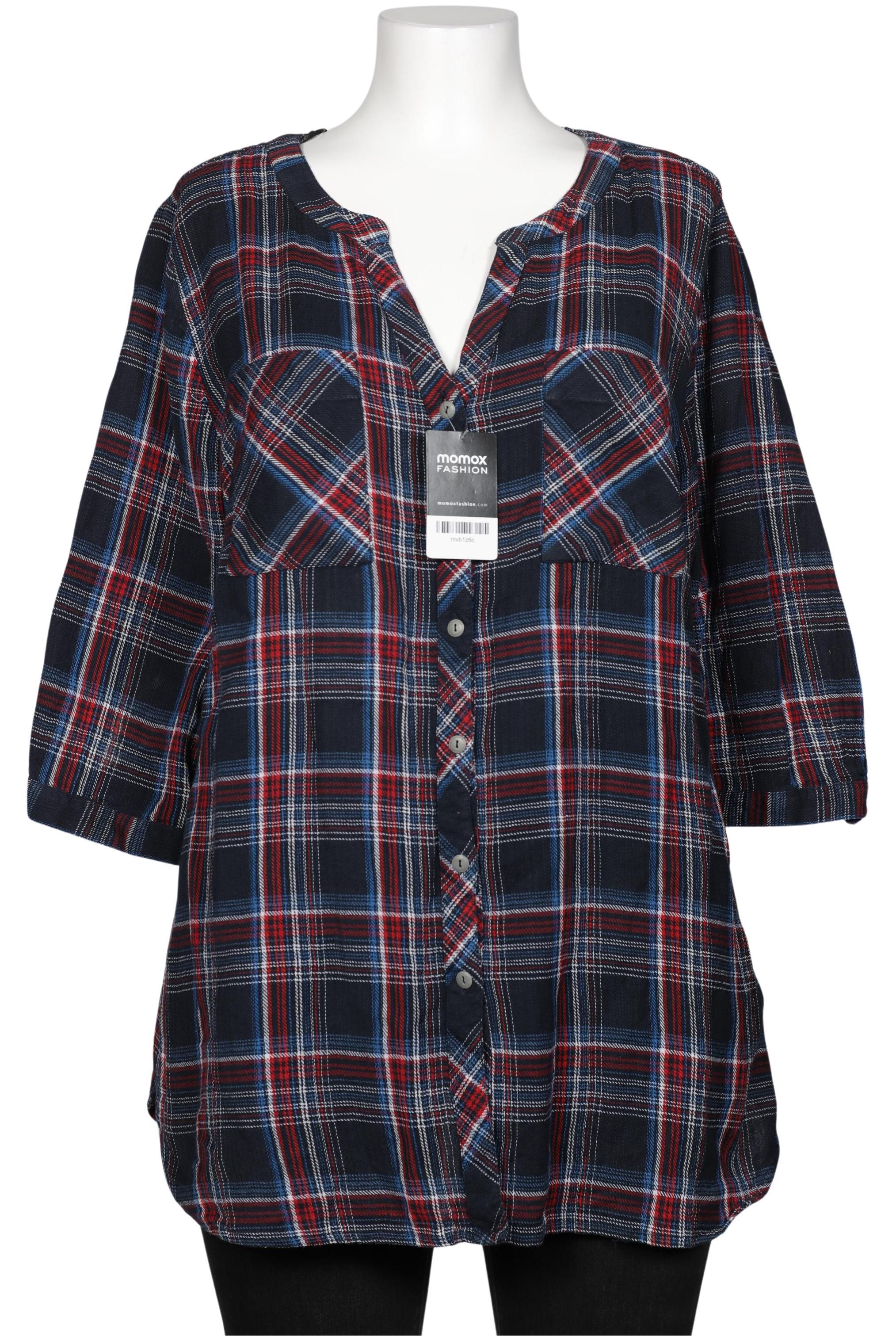 

sheego Damen Bluse, marineblau, Gr. 50