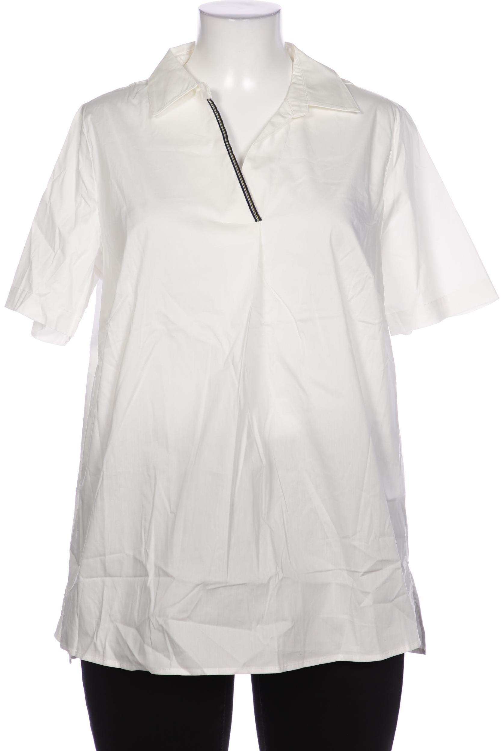 

sheego Damen Bluse, weiß, Gr. 44