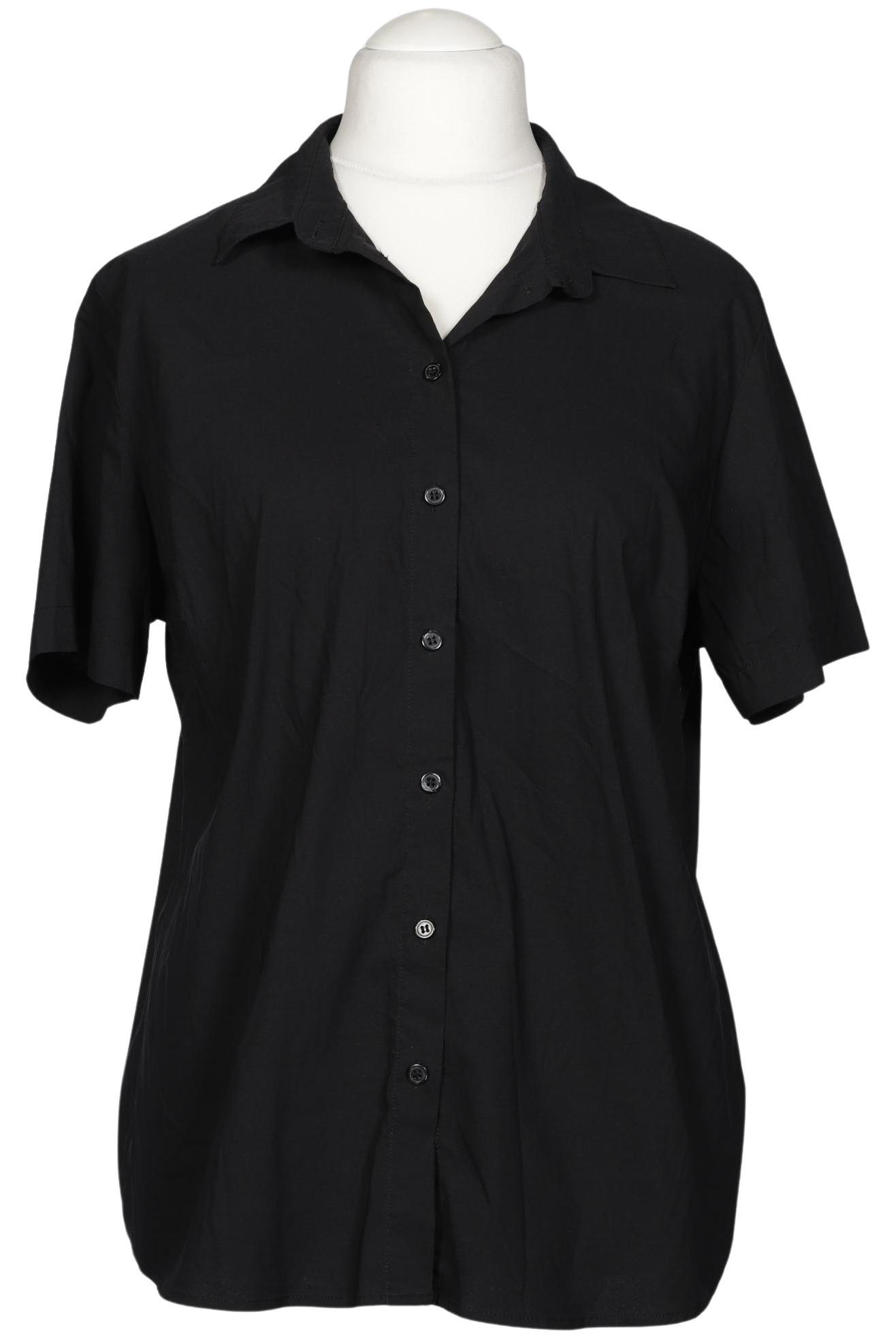 

sheego Damen Bluse, schwarz, Gr. 46