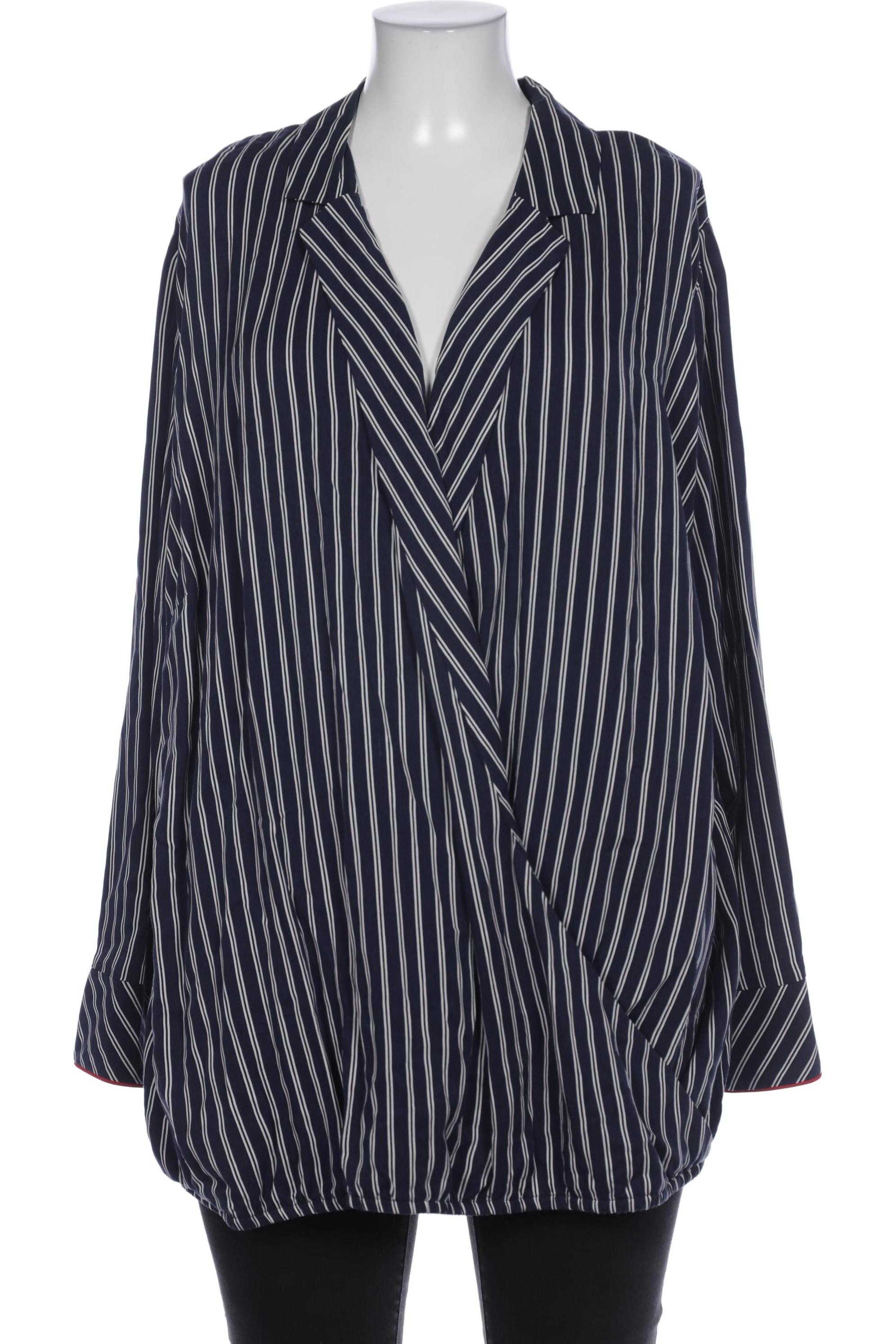 

sheego Damen Bluse, marineblau, Gr. 52