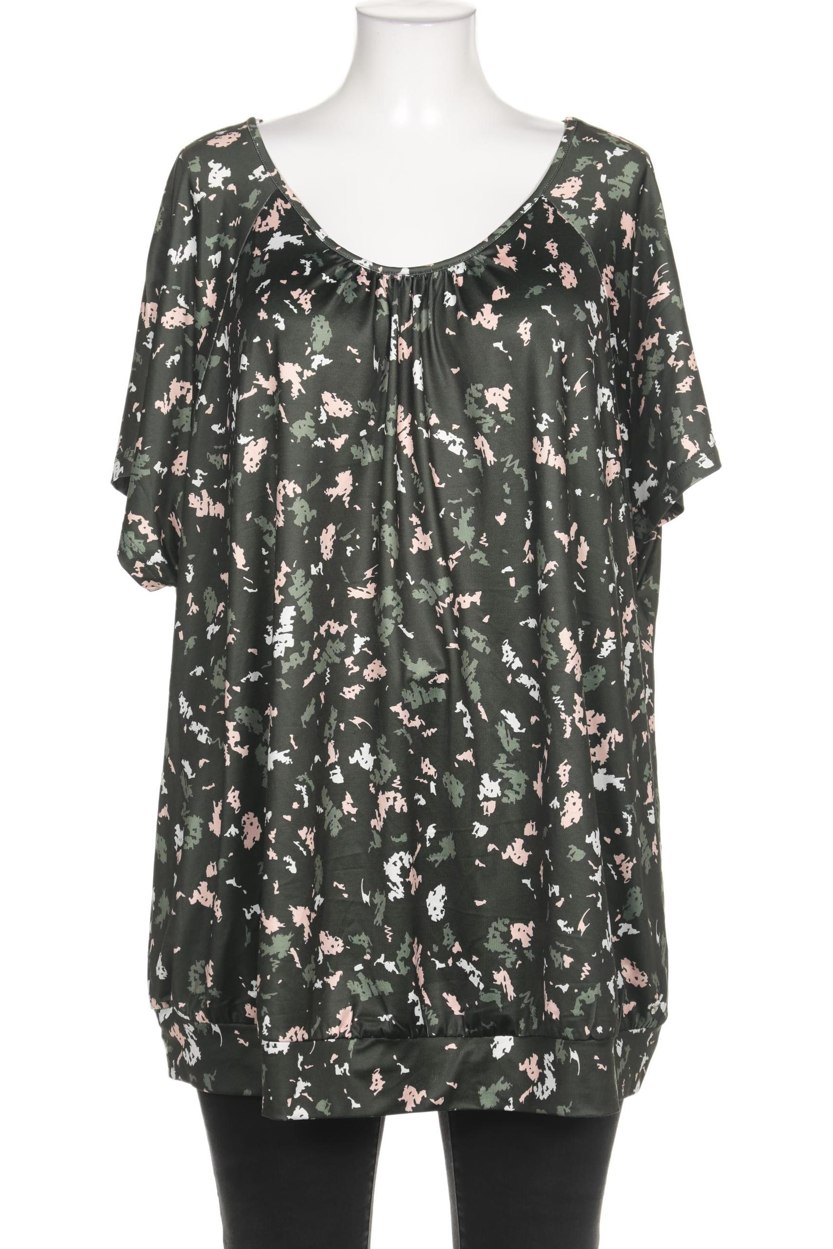 

sheego Damen Bluse, grün, Gr. 52