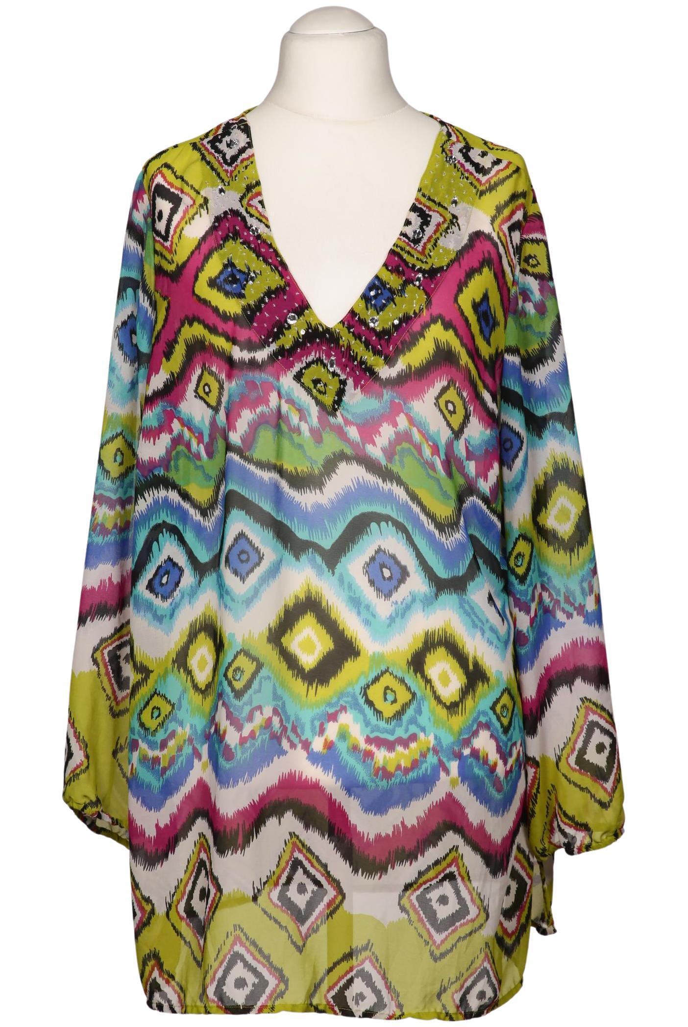 

sheego Damen Bluse, mehrfarbig, Gr. 50