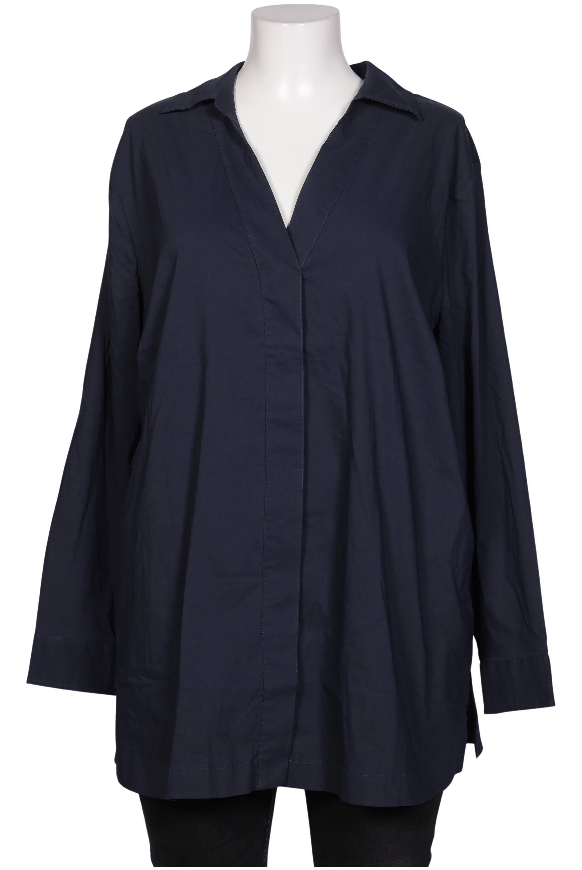 

sheego Damen Bluse, marineblau, Gr. 50