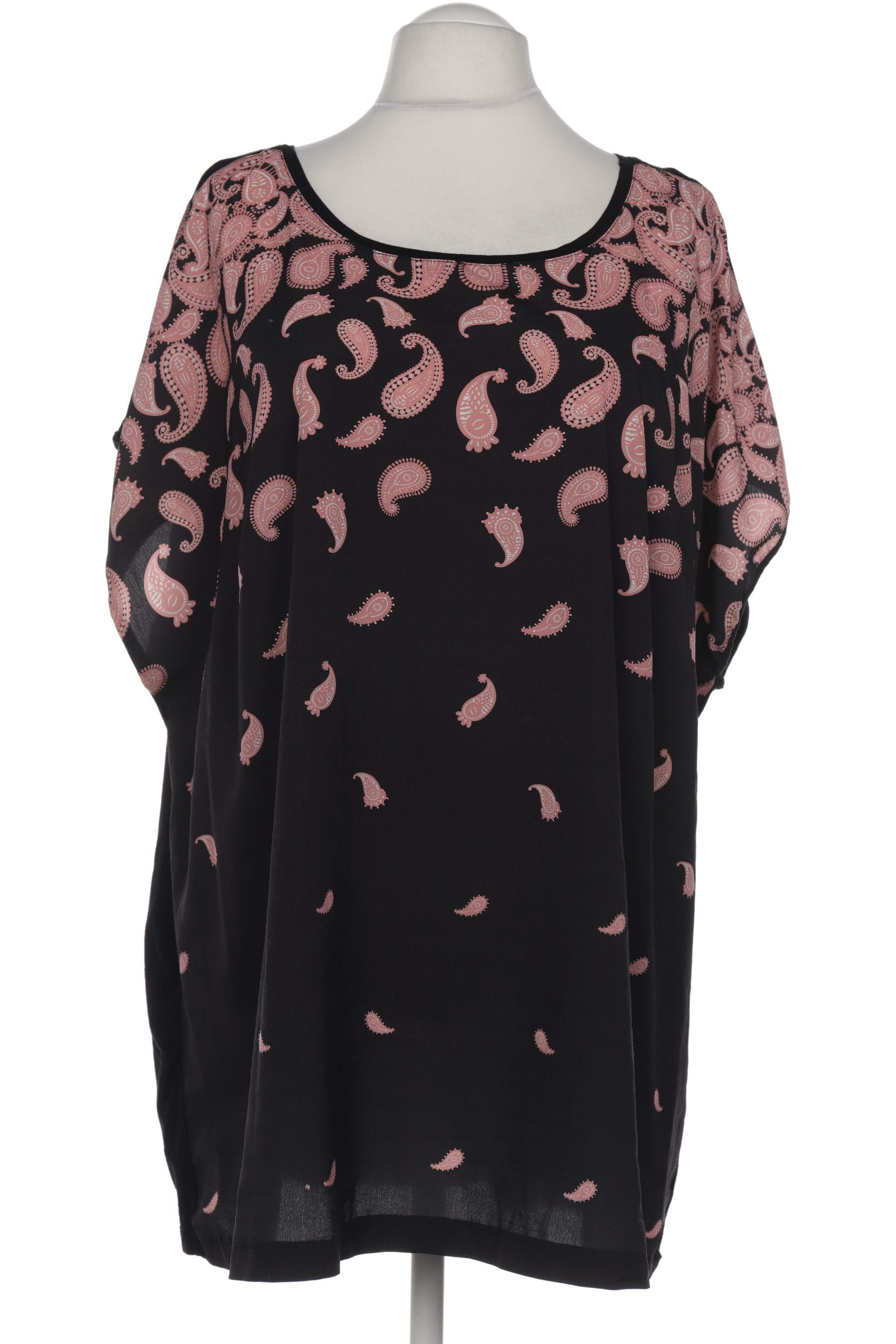 

sheego Damen Bluse, schwarz, Gr. 56