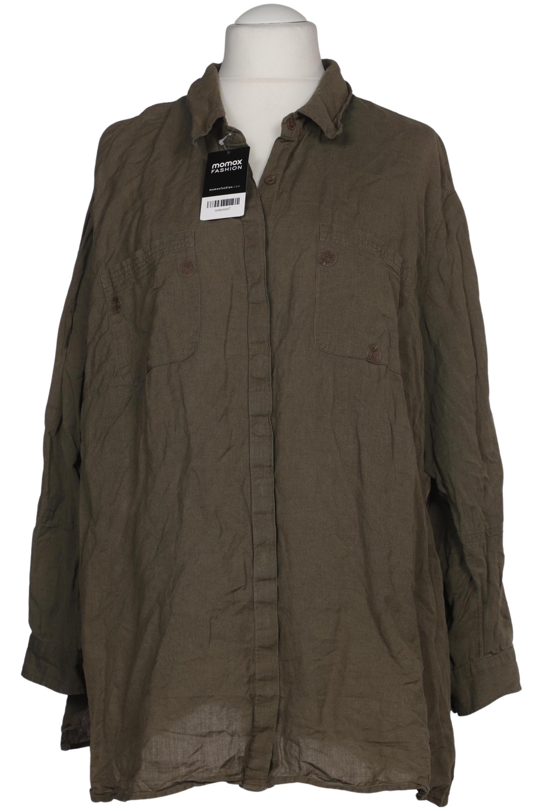 

sheego Damen Bluse, braun, Gr. 56