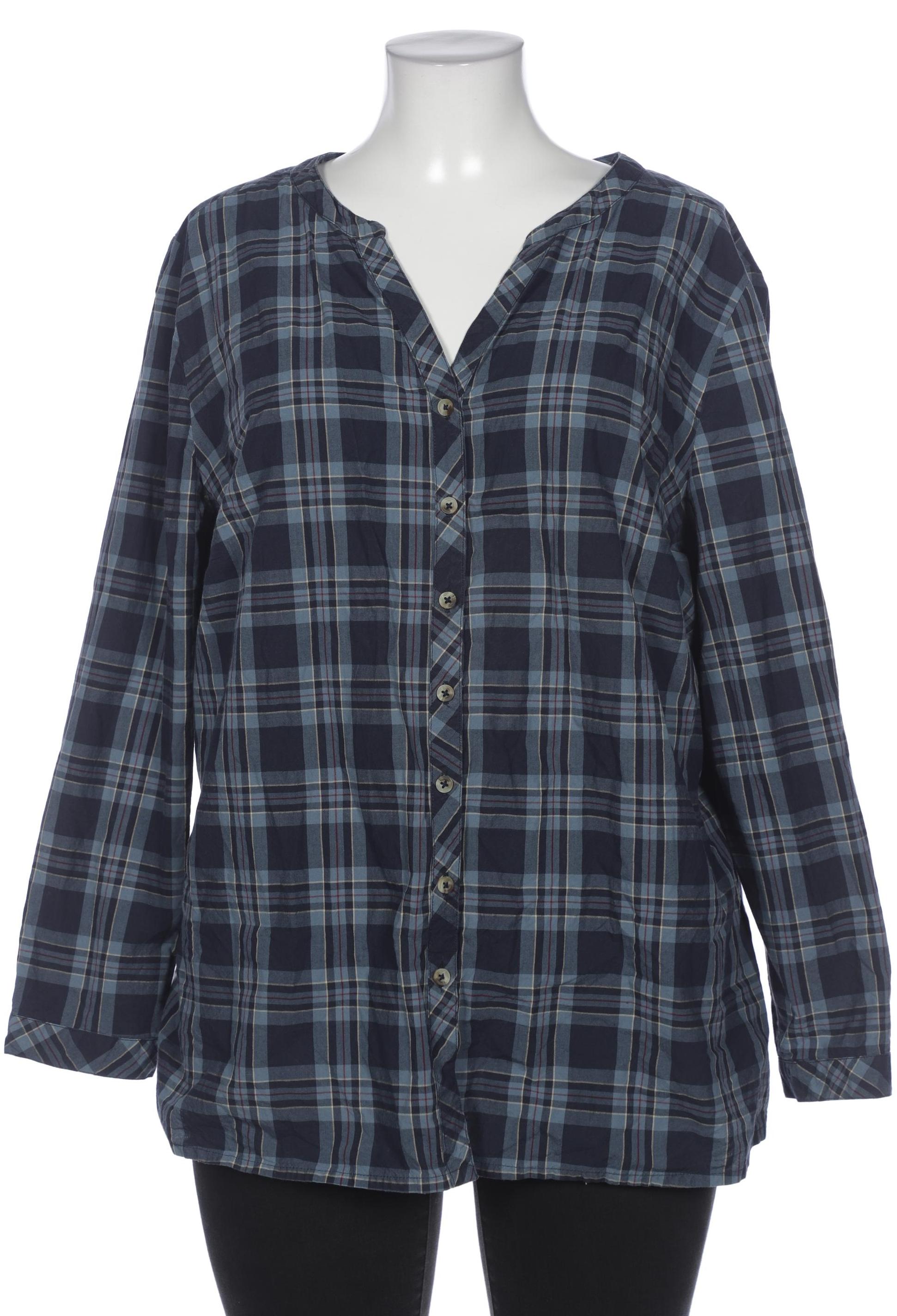 

sheego Damen Bluse, marineblau, Gr. 52