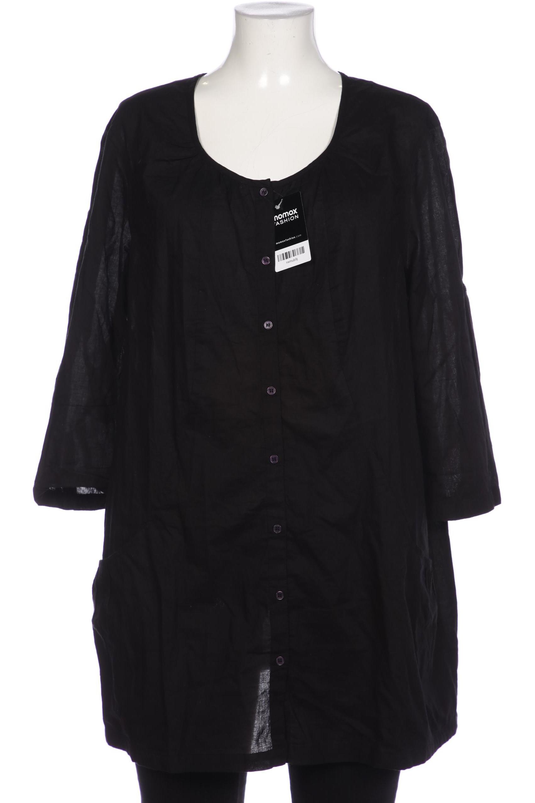 

sheego Damen Bluse, schwarz, Gr. 44