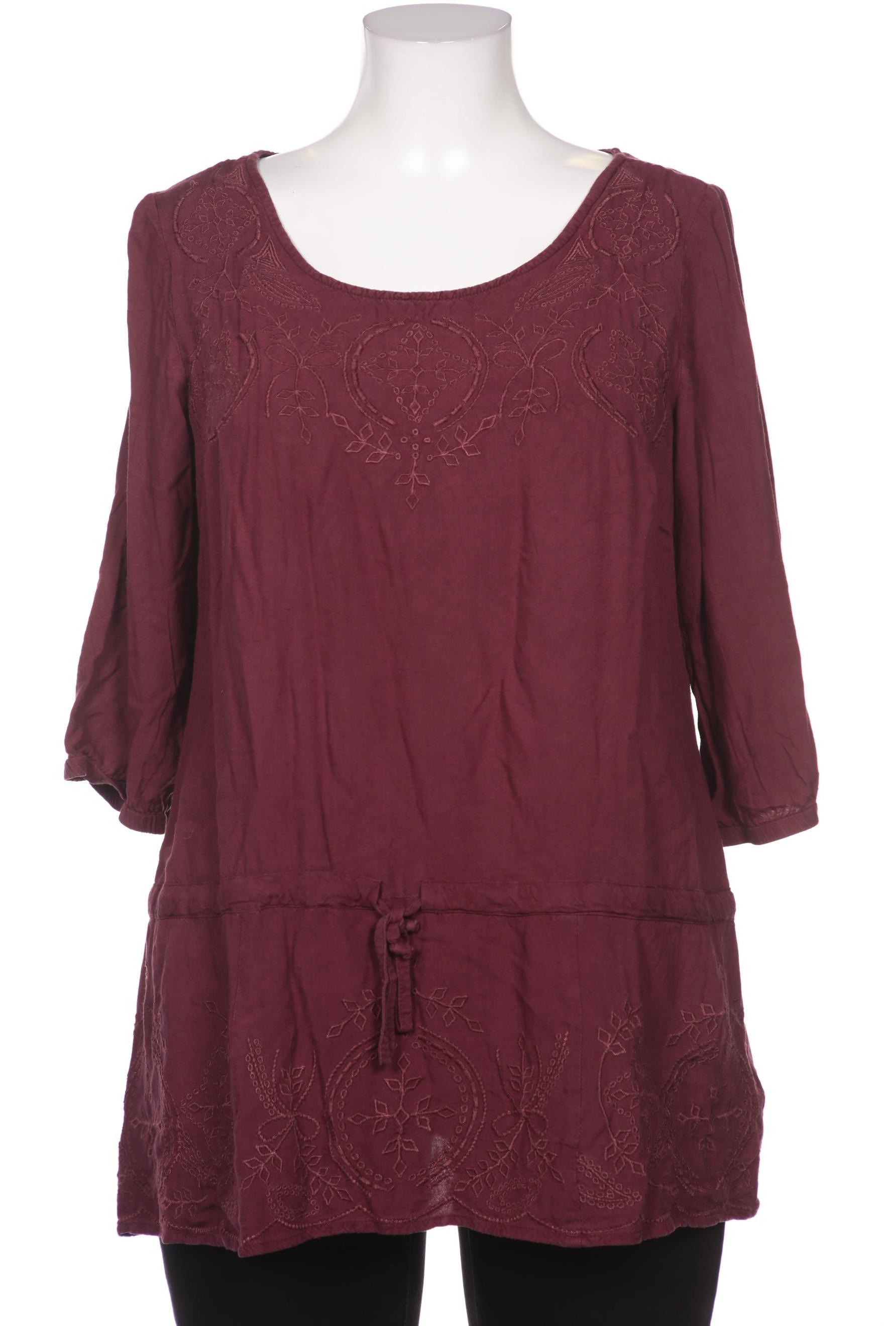 

sheego Damen Bluse, bordeaux, Gr. 44