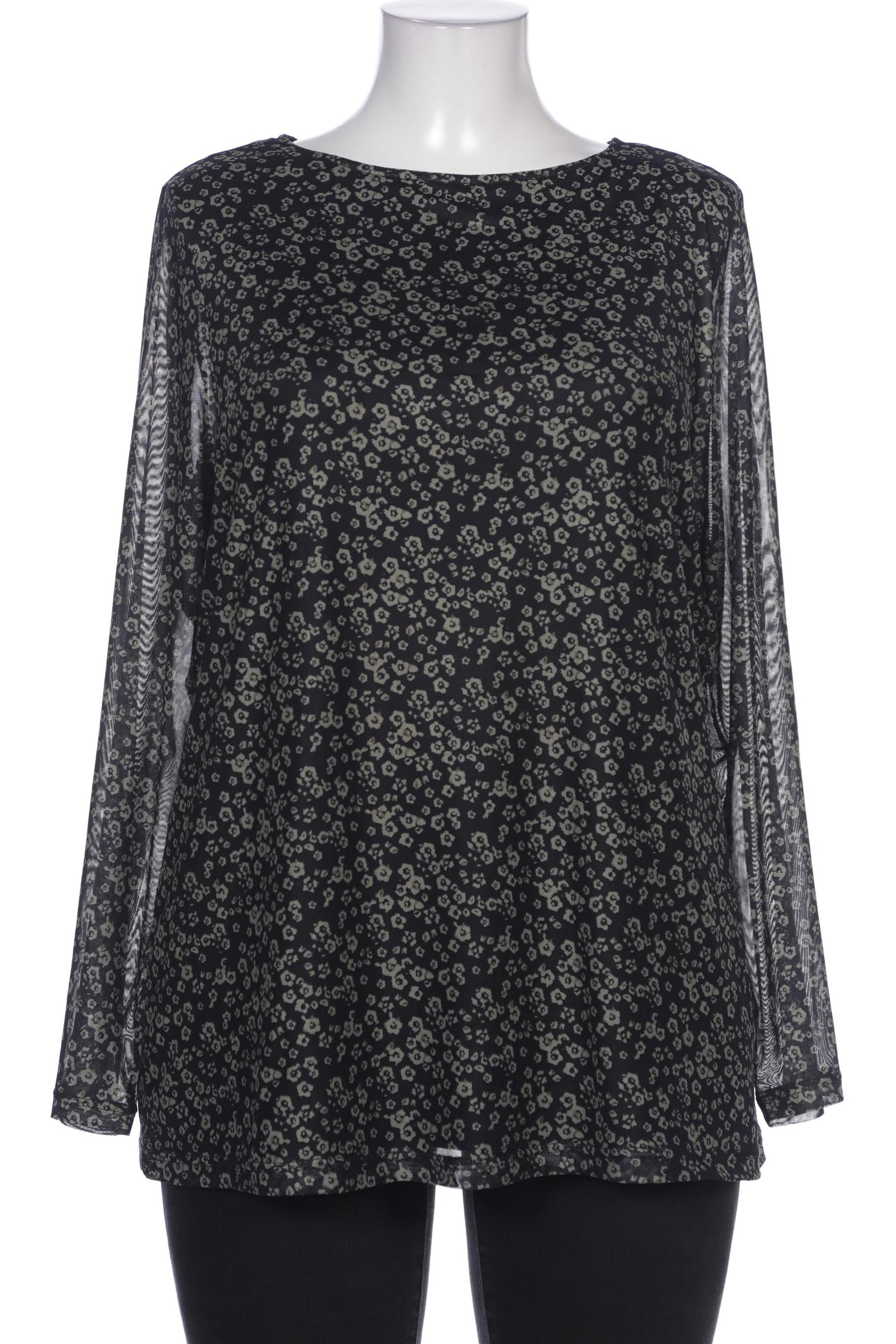 

sheego Damen Bluse, schwarz, Gr. 44