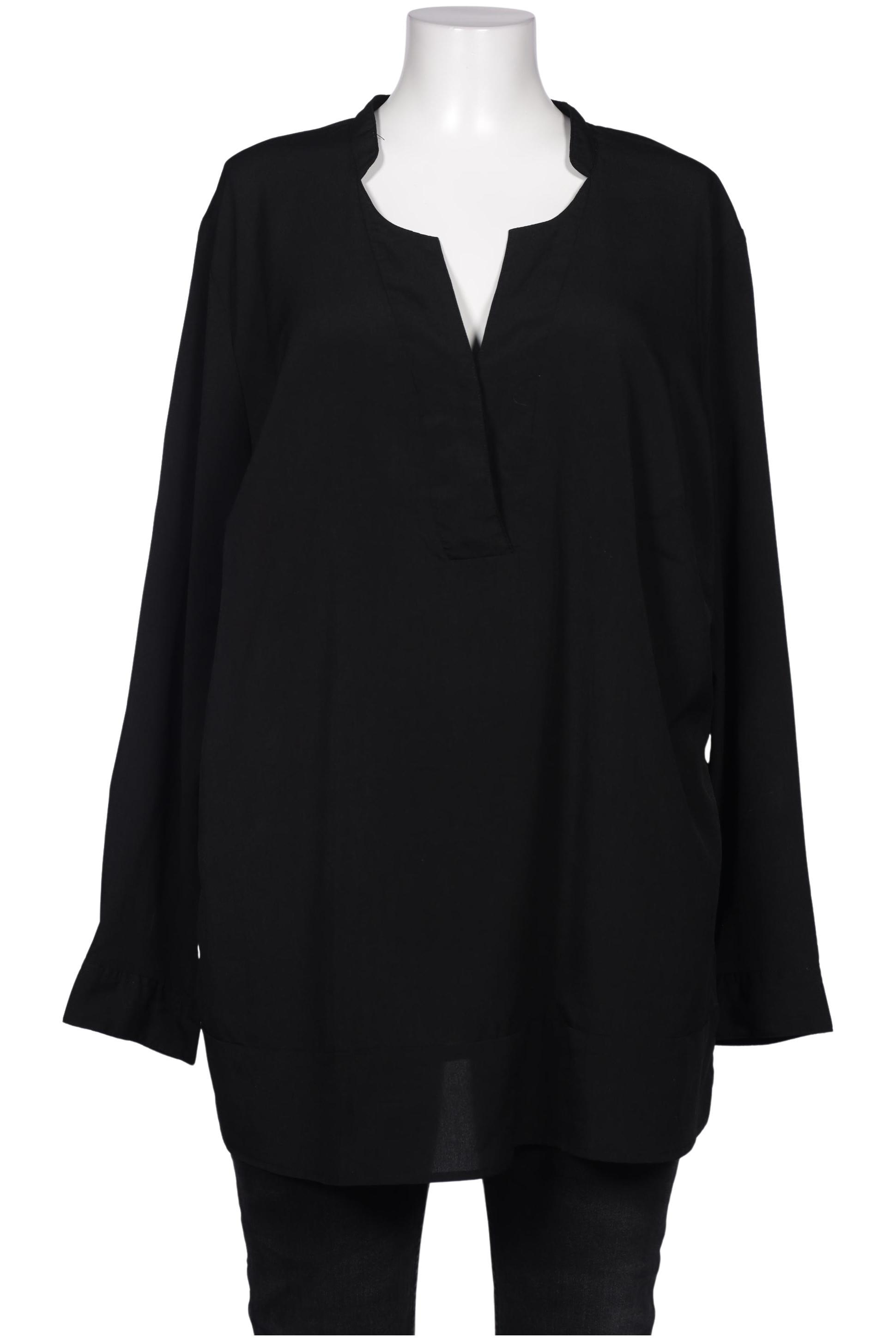 

sheego Damen Bluse, schwarz, Gr. 52