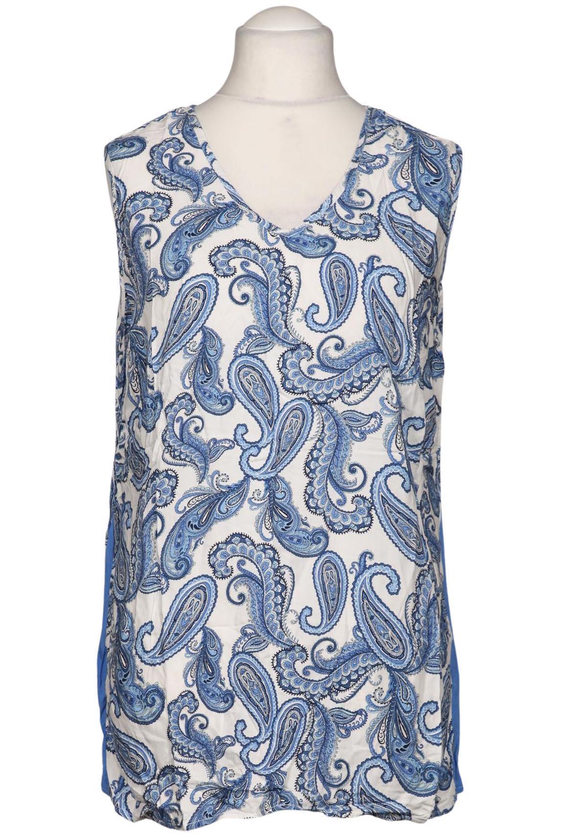 

sheego Damen Bluse, mehrfarbig, Gr. 46