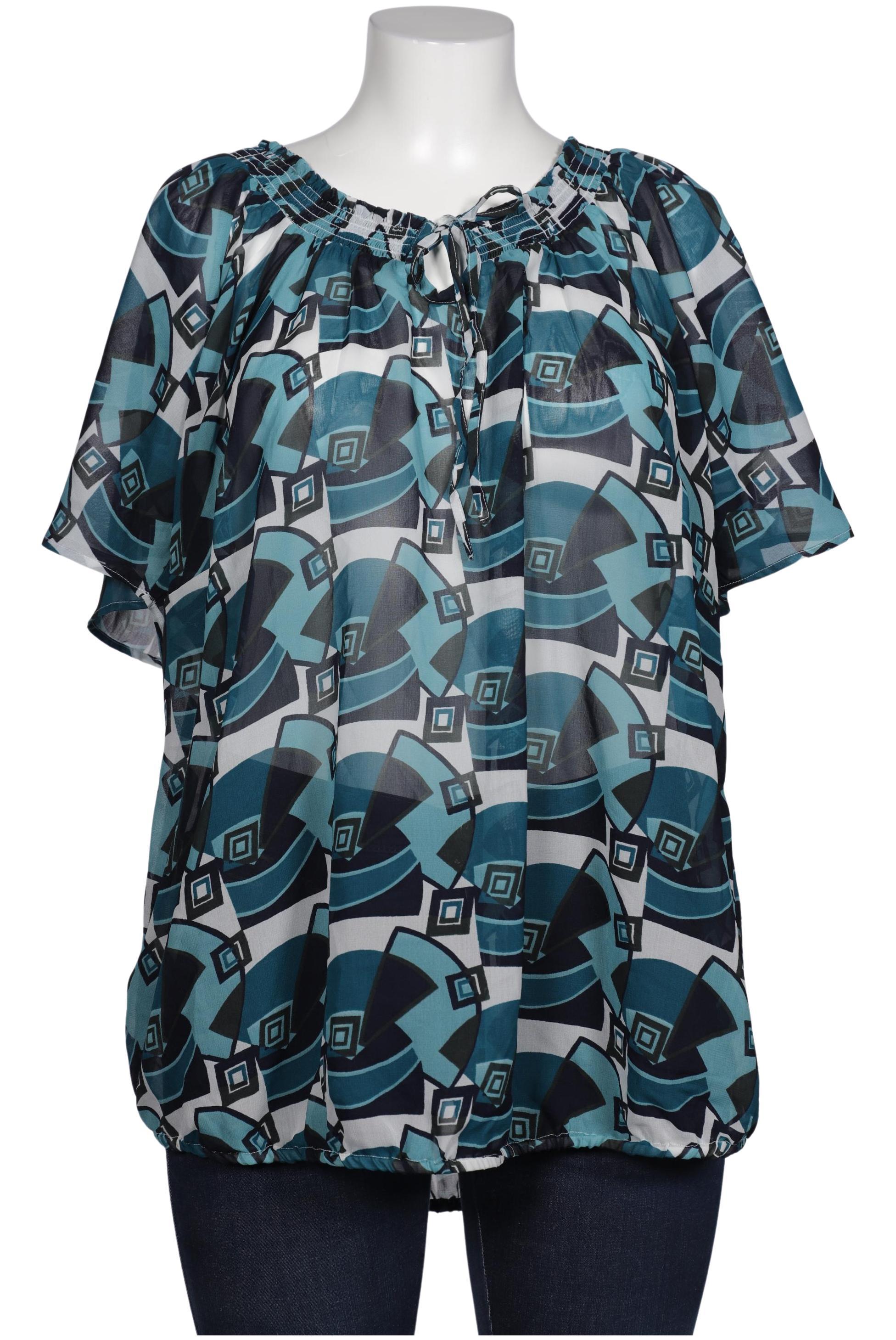 

sheego Damen Bluse, türkis, Gr. 52